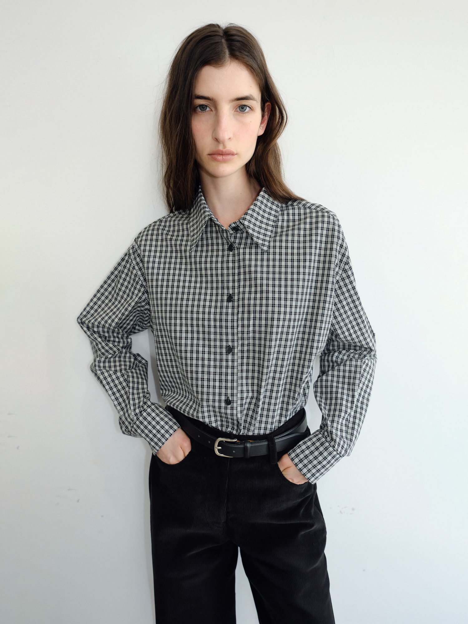 Parma Check Shirt [Black]