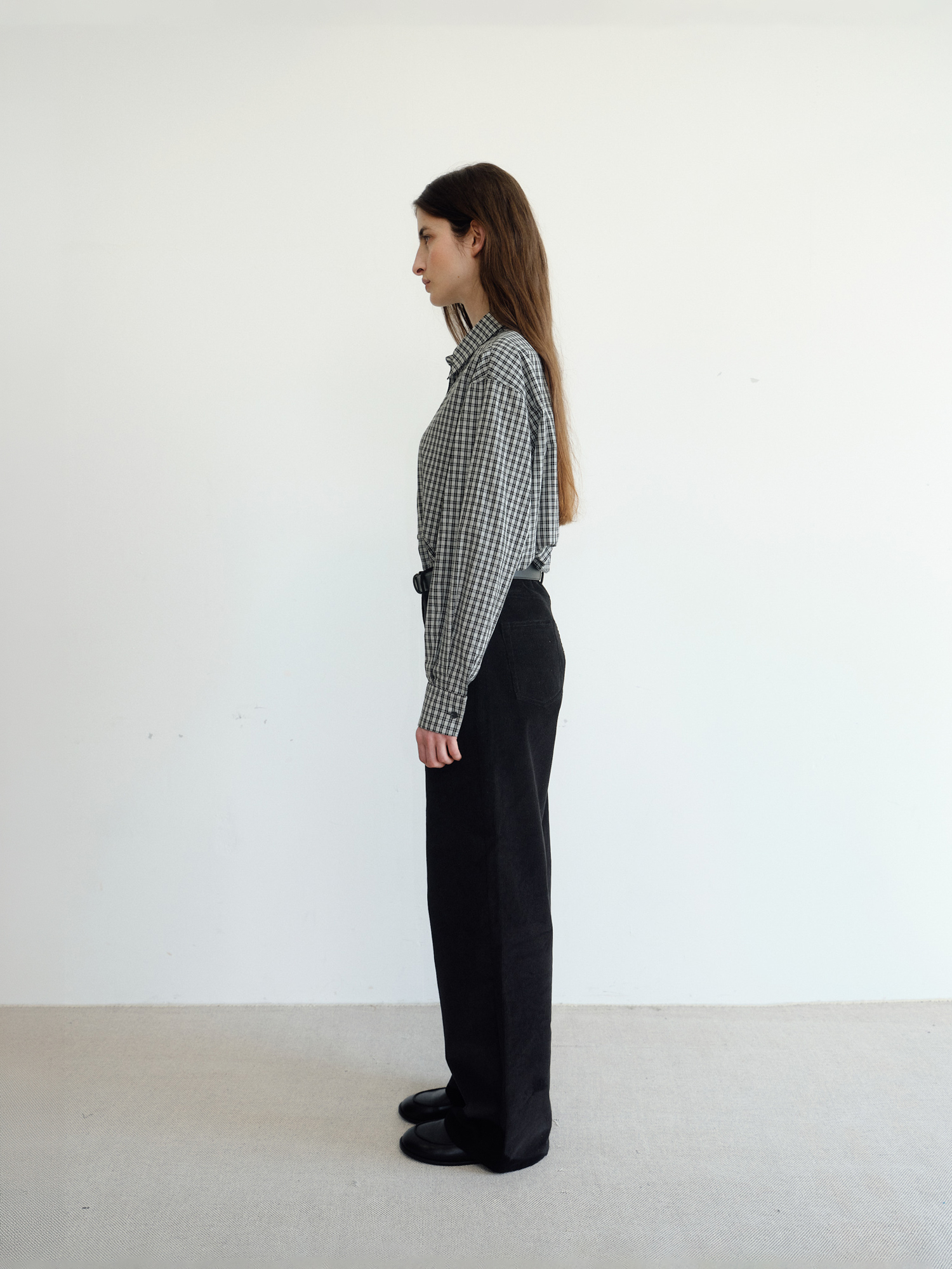Parma Check Shirt [Black]