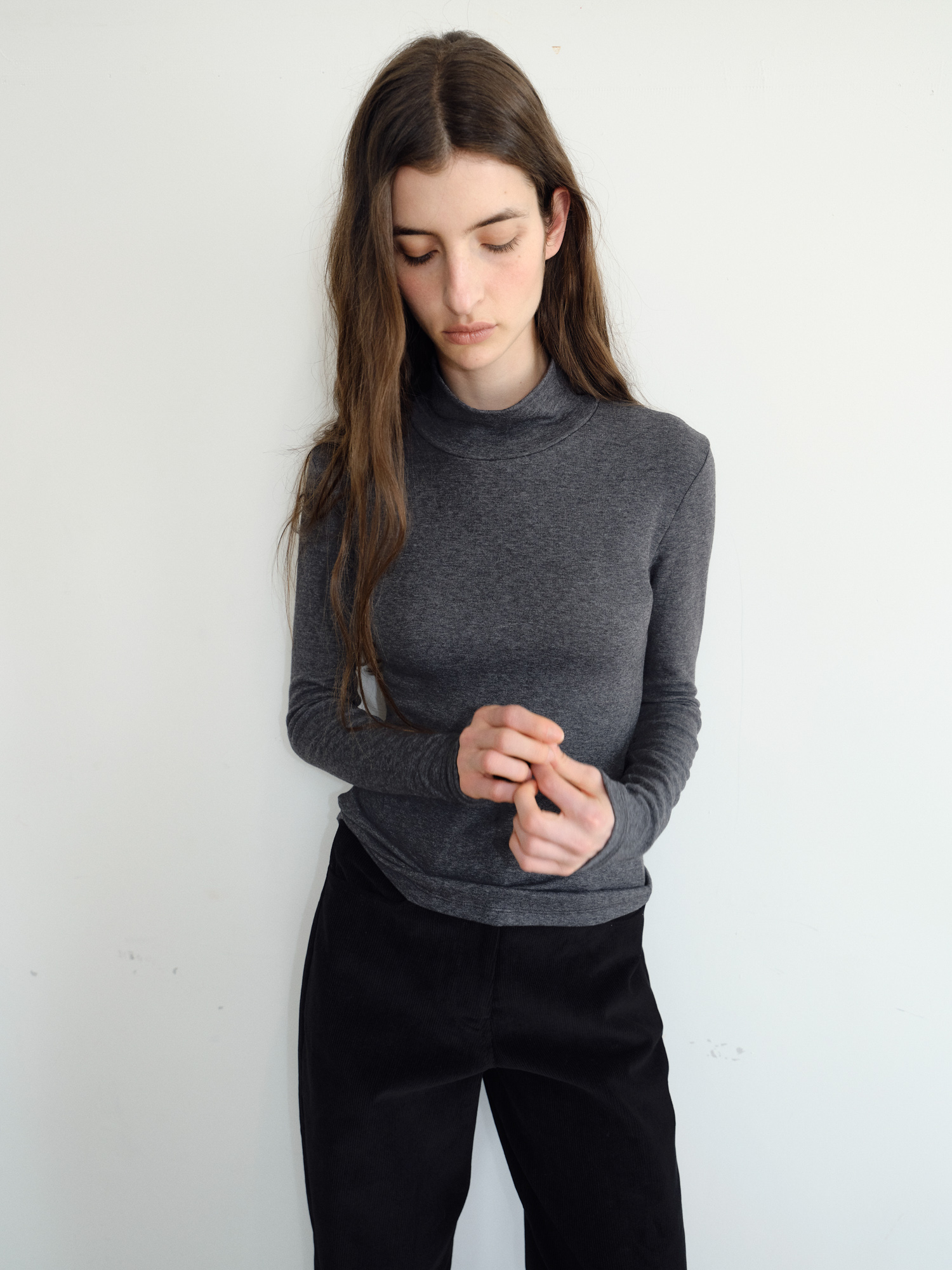 Roven Wool Turtleneck [Gray]