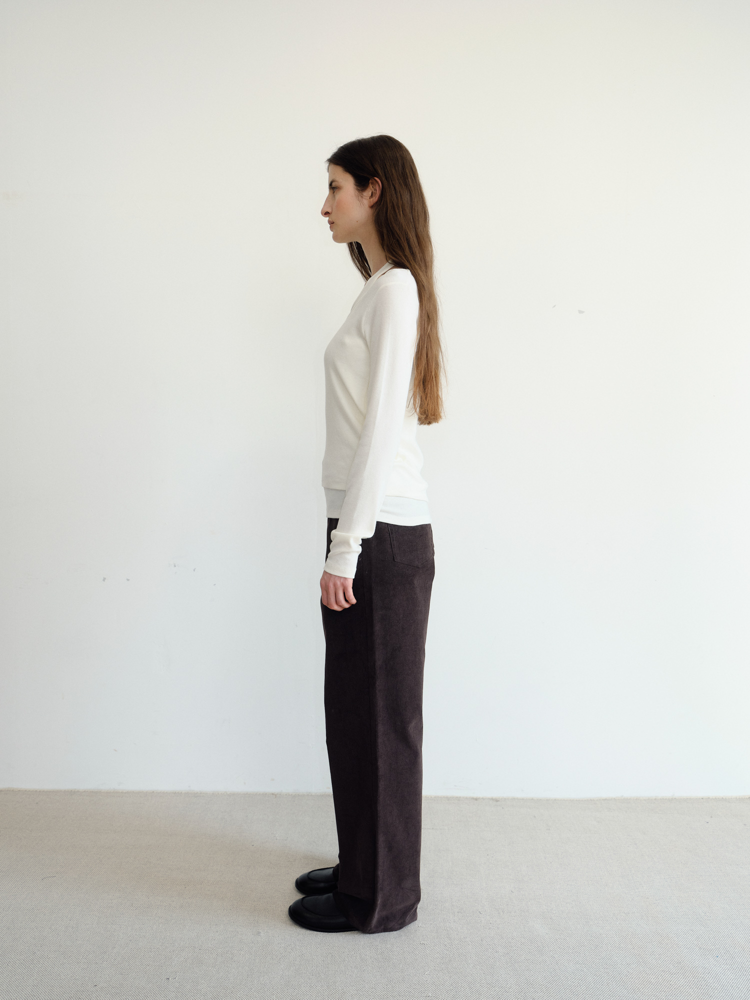 Loop Halter T-shirt [Ivory]