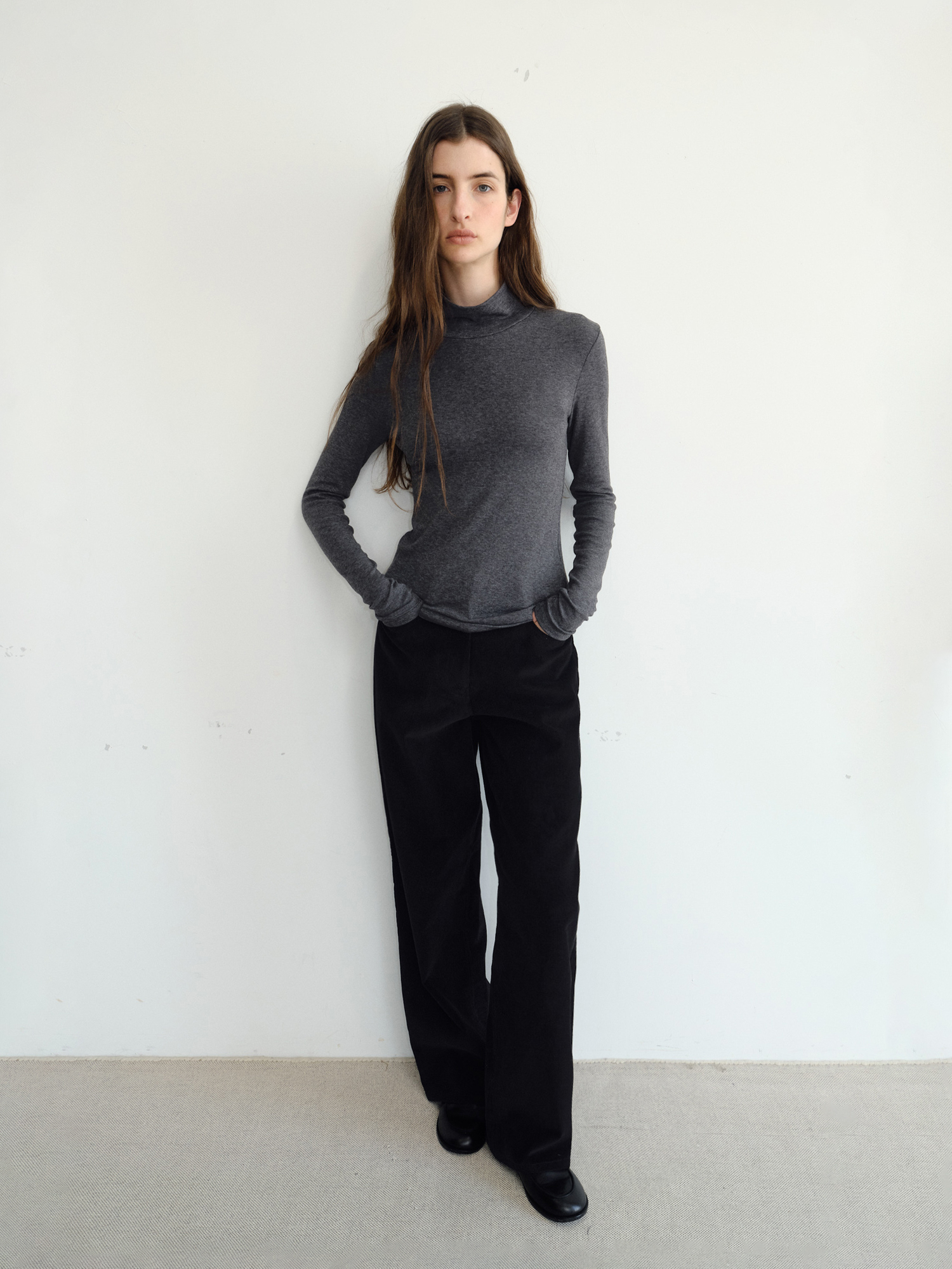 Roven Wool Turtleneck [Gray]