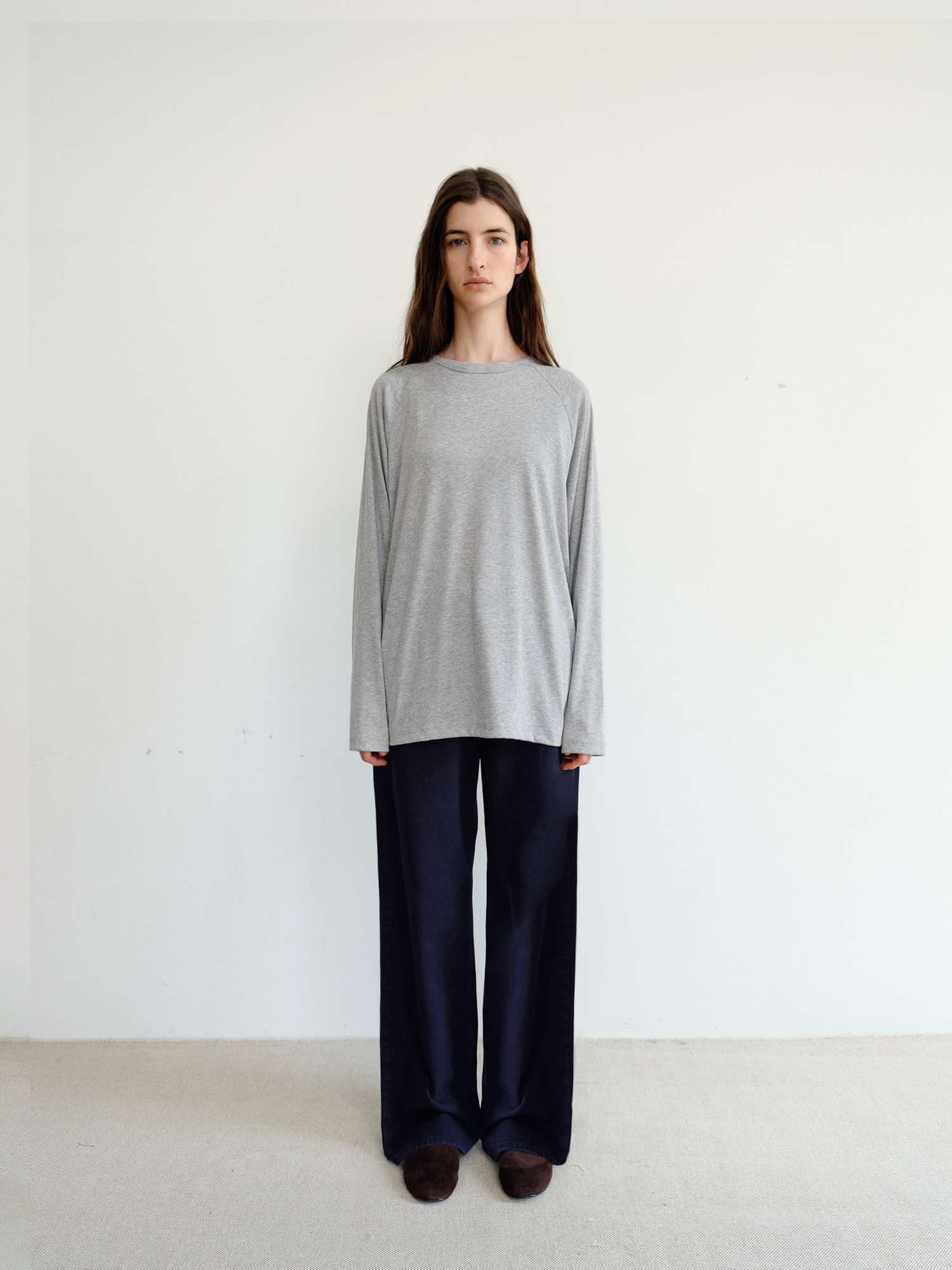 Ease Raglan T- shirt [Gray]