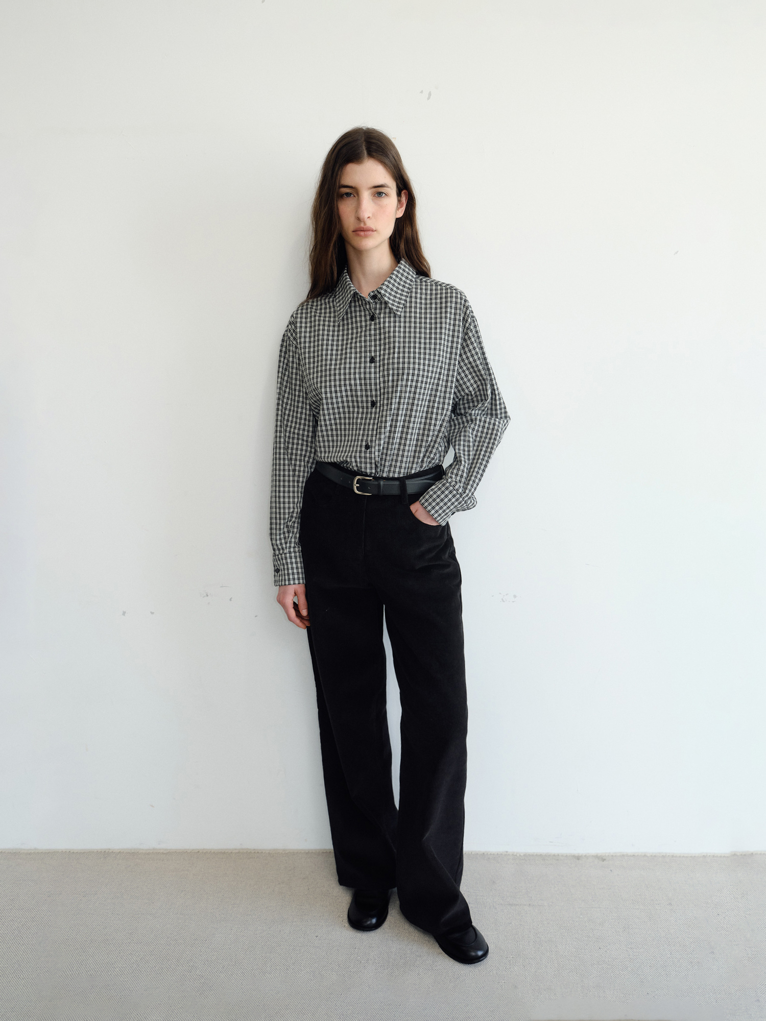 Parma Check Shirt [Black]