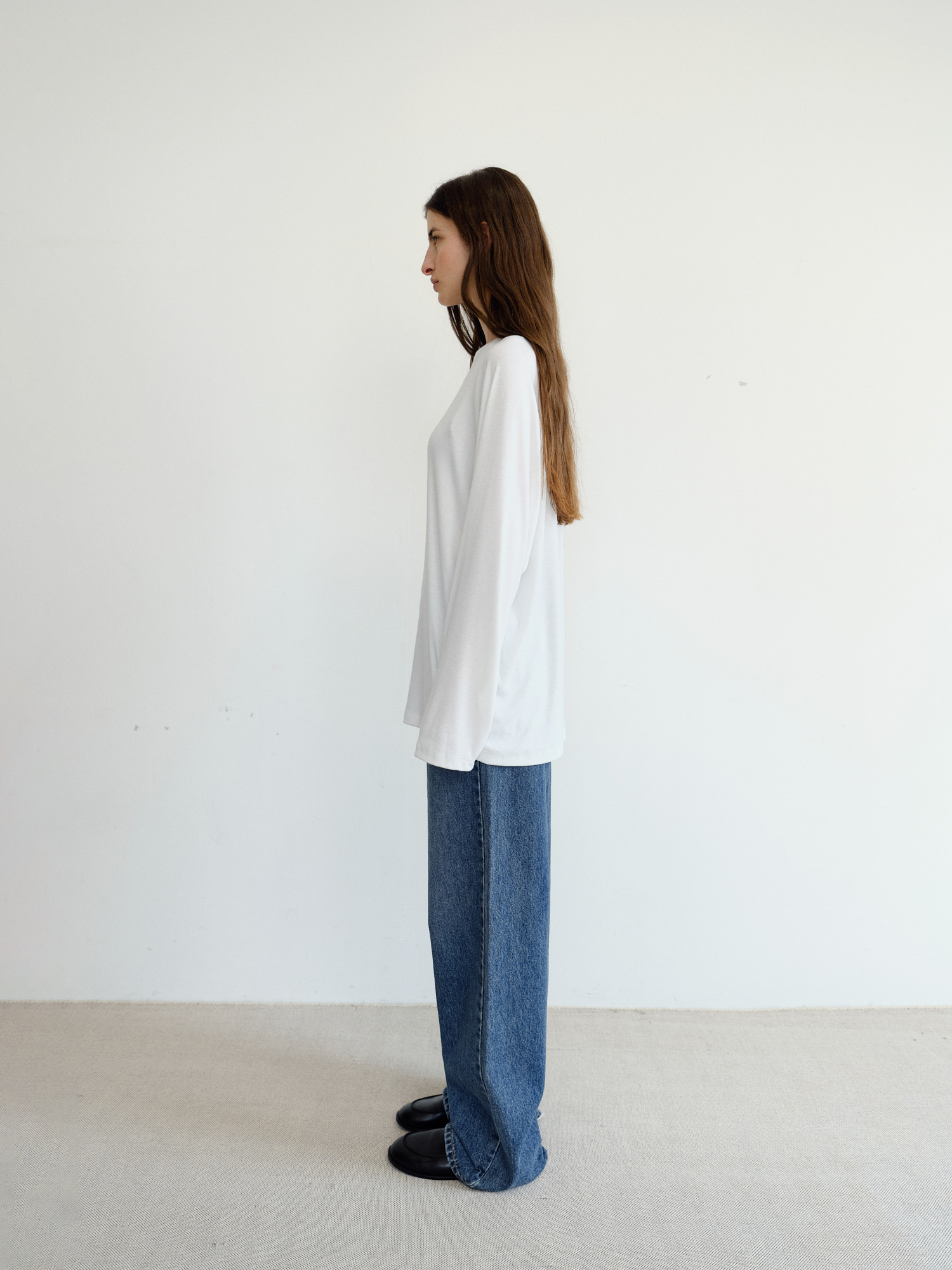 Ease Raglan T- shirt [Ivory]