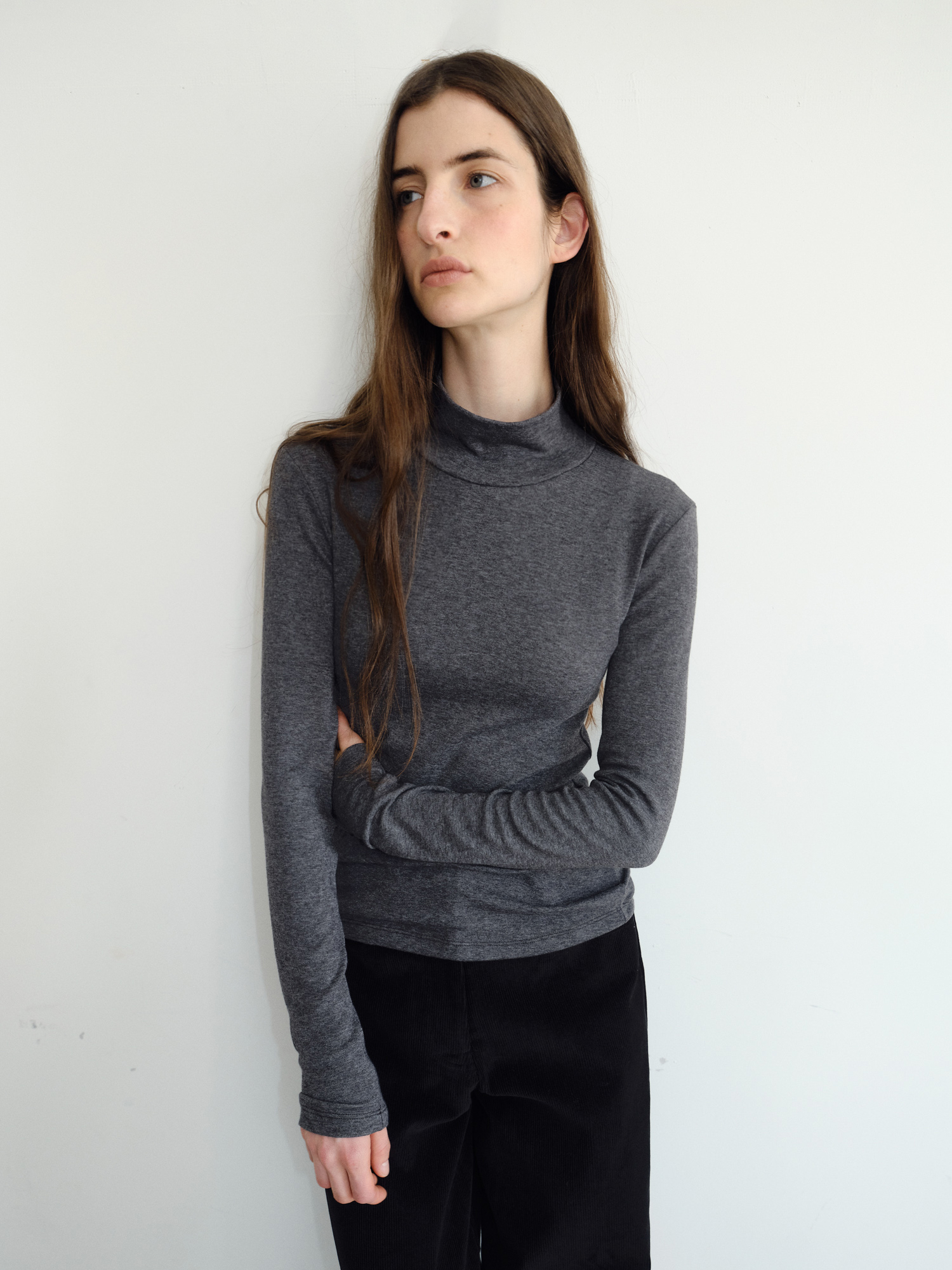 Roven Wool Turtleneck [Gray]