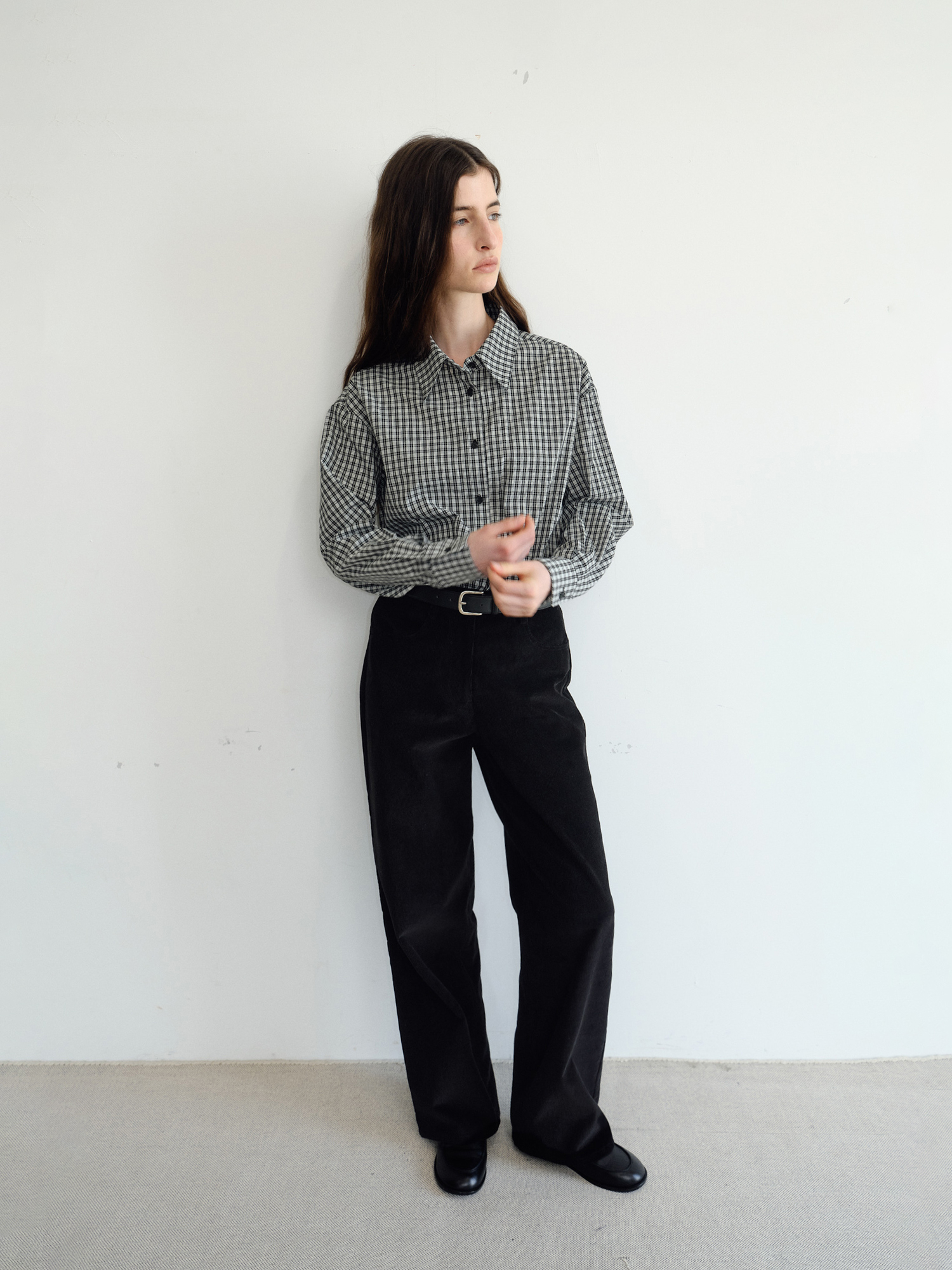 Parma Check Shirt [Black]