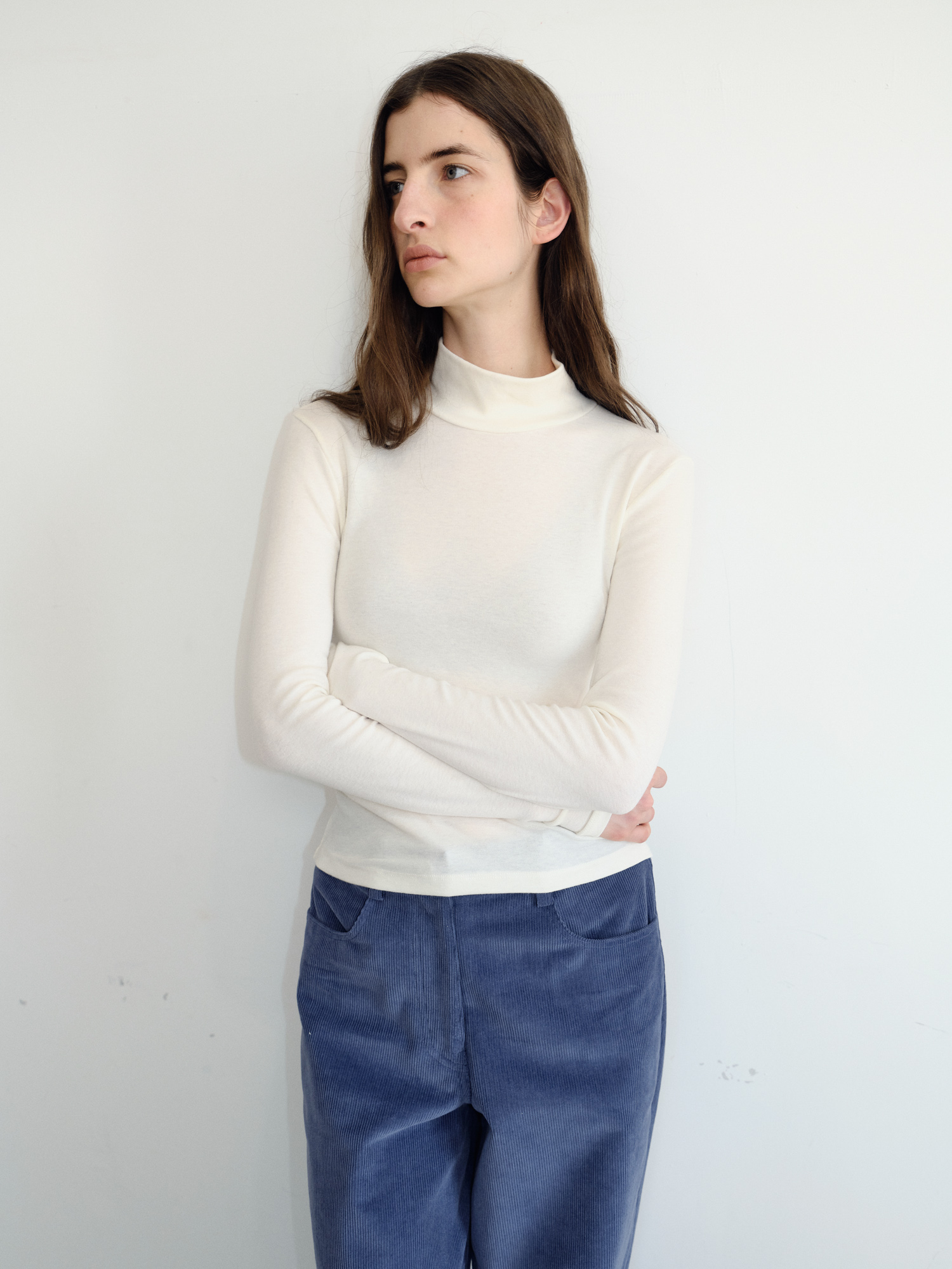 Roven Wool Turtleneck [Ivory]