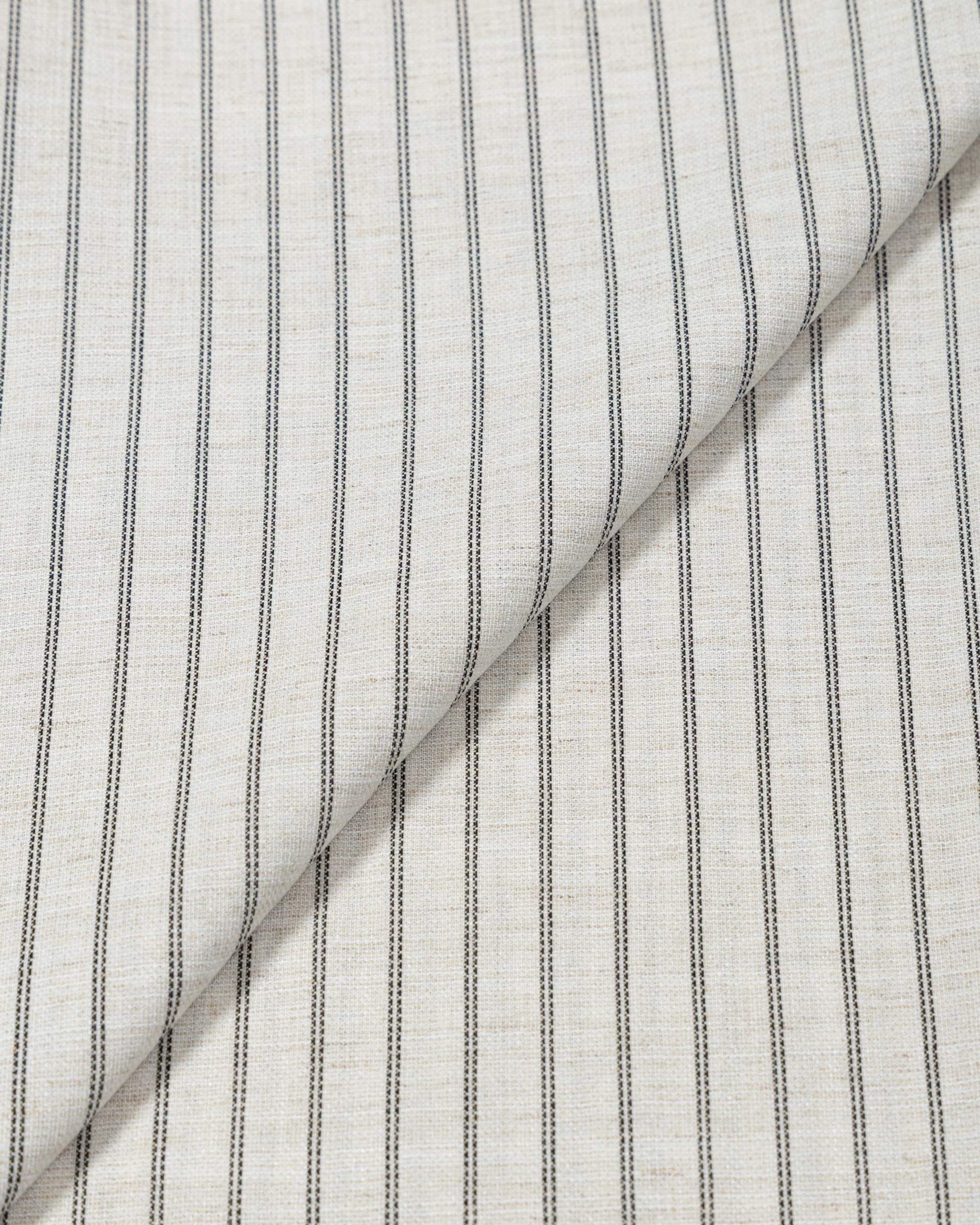 Ver Stripe Linen Pants [Black]