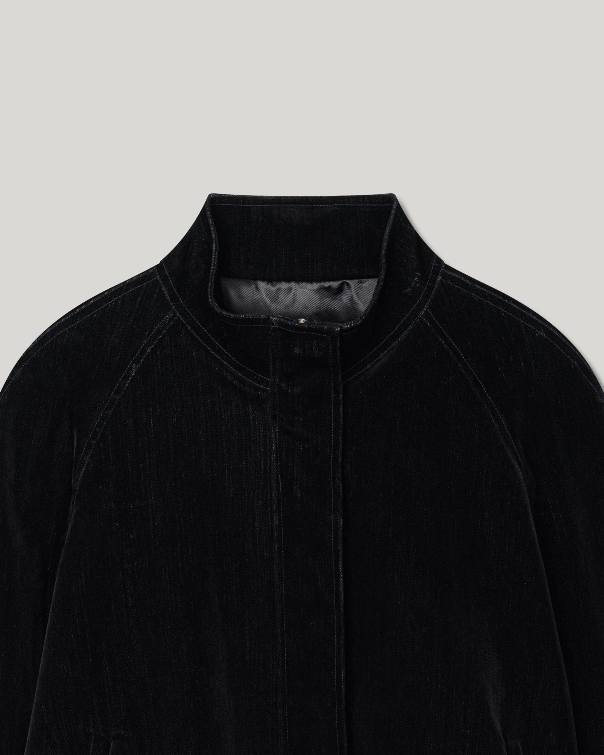 Walker Velvet Blouson [Black]