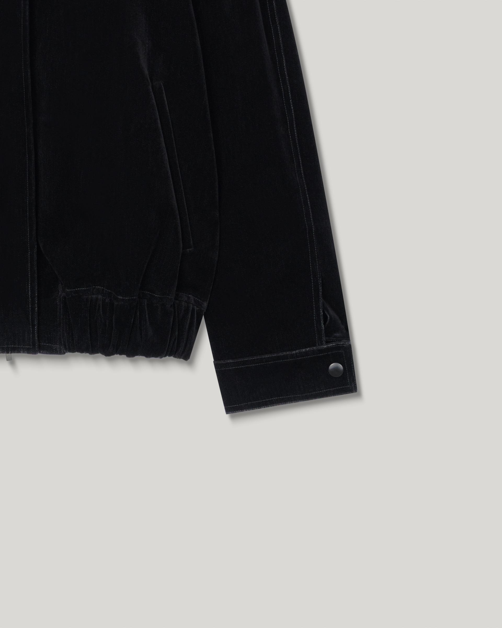 Walker Velvet Blouson [Black]
