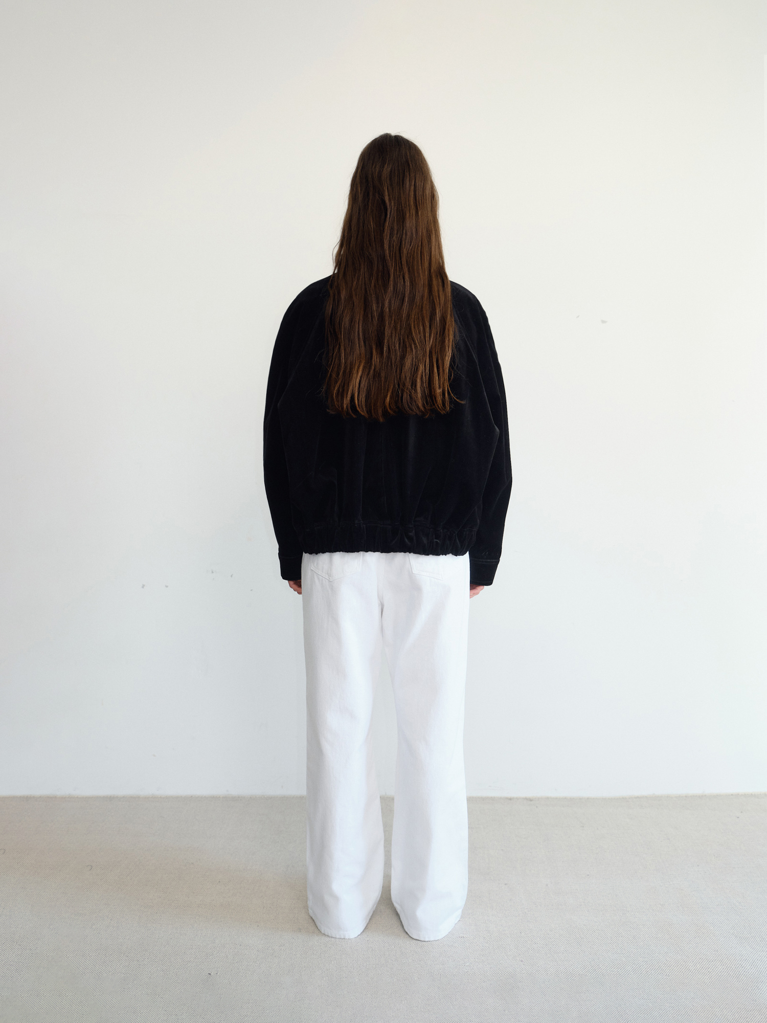 Walker Velvet Blouson [Black]