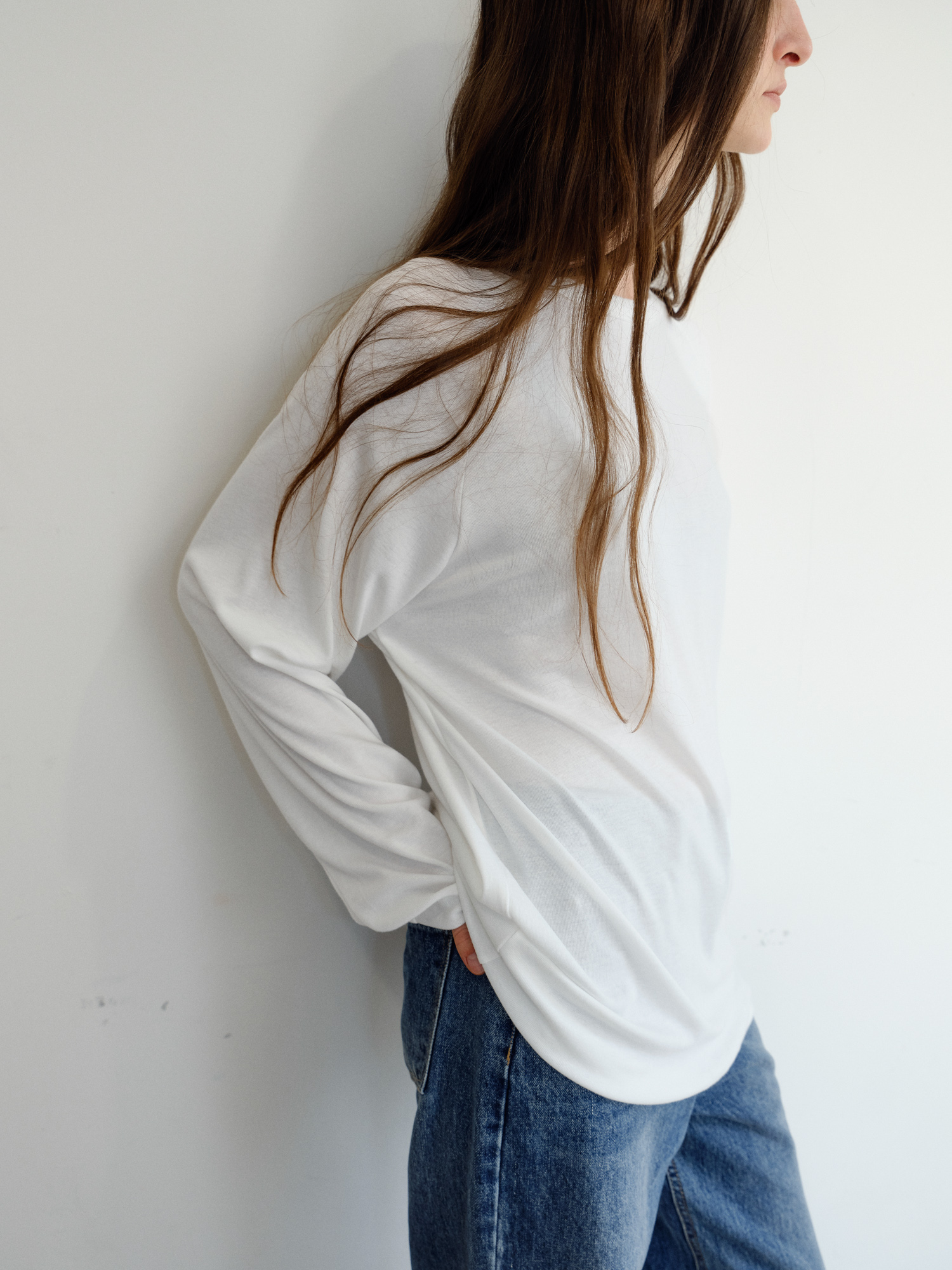 Ease Raglan T- shirt [Ivory]