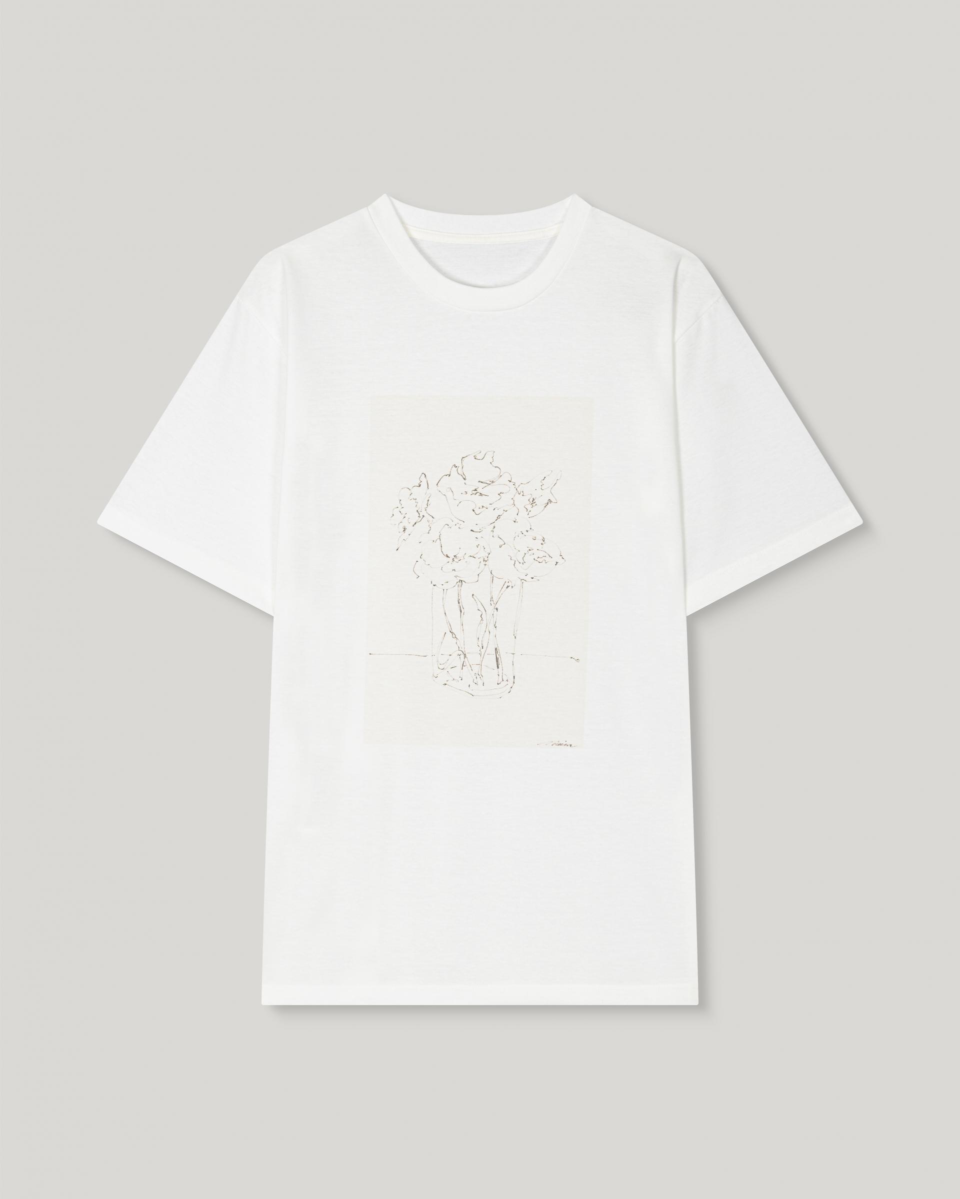 Carla X Object Drawing T-Shirt [Ivory]