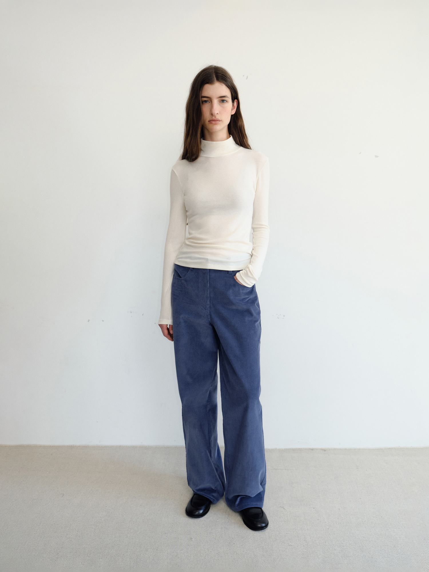 Roven Wool Turtleneck [Ivory]