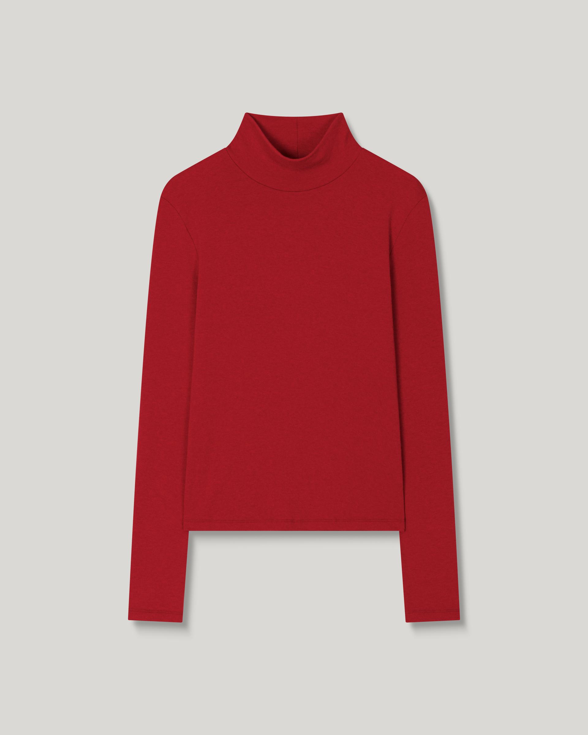 Roven Wool Turtleneck [Red]