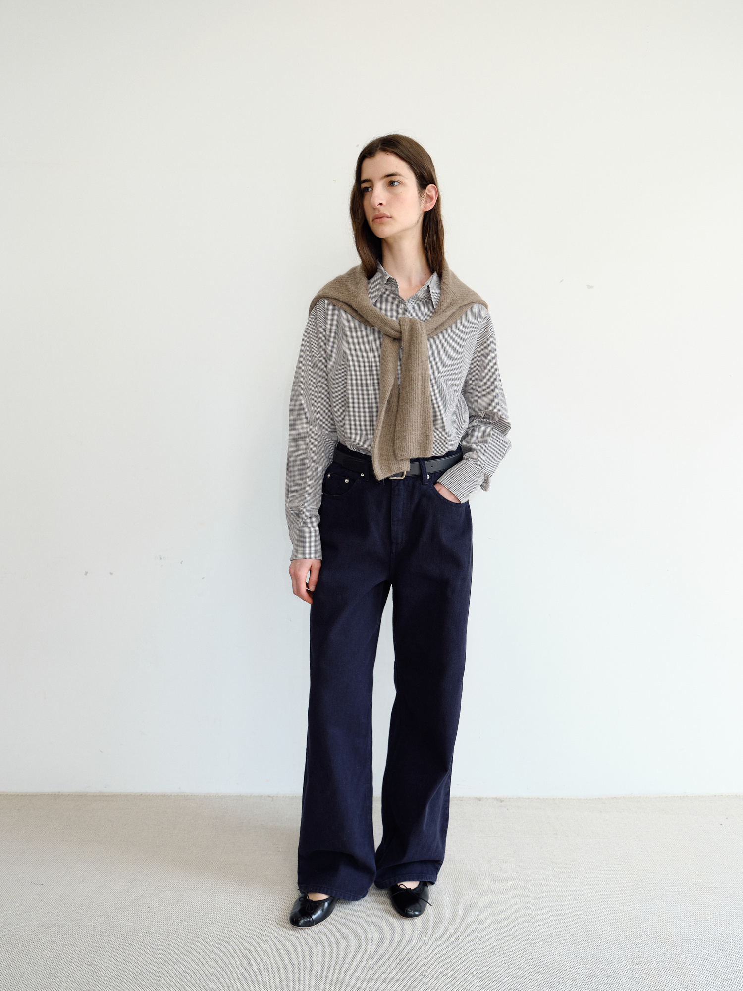 Rivoli Check Shirt [Beige]