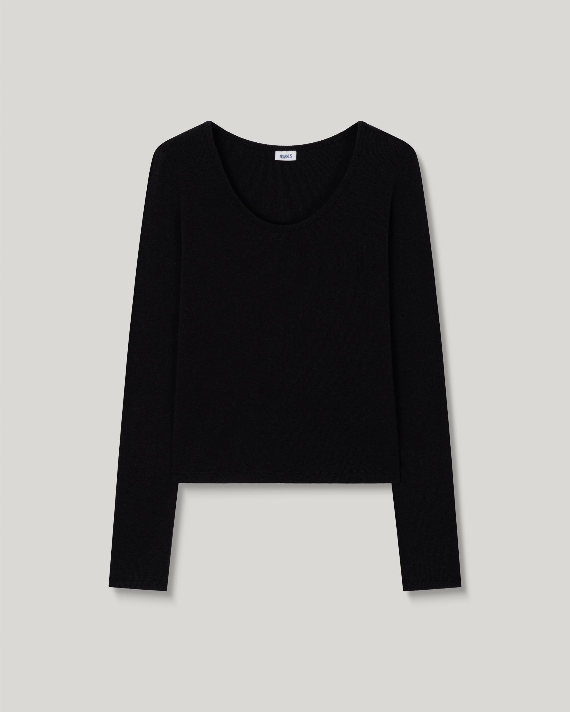 Loop Halter T-shirt [Black]