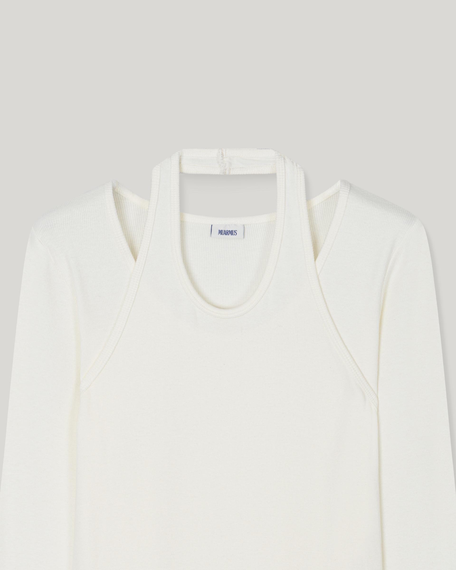 Loop Halter T-shirt [Ivory]