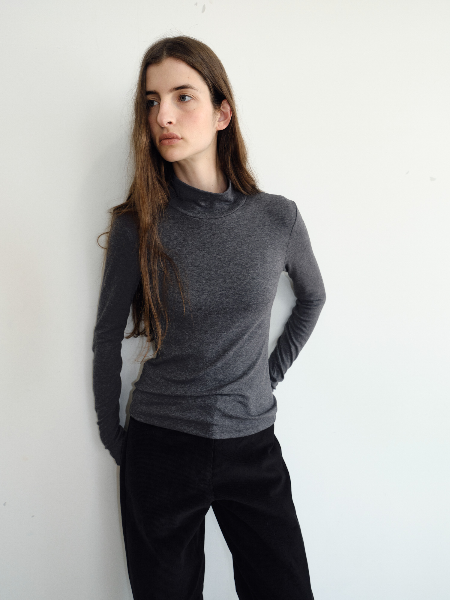 Roven Wool Turtleneck [Gray]