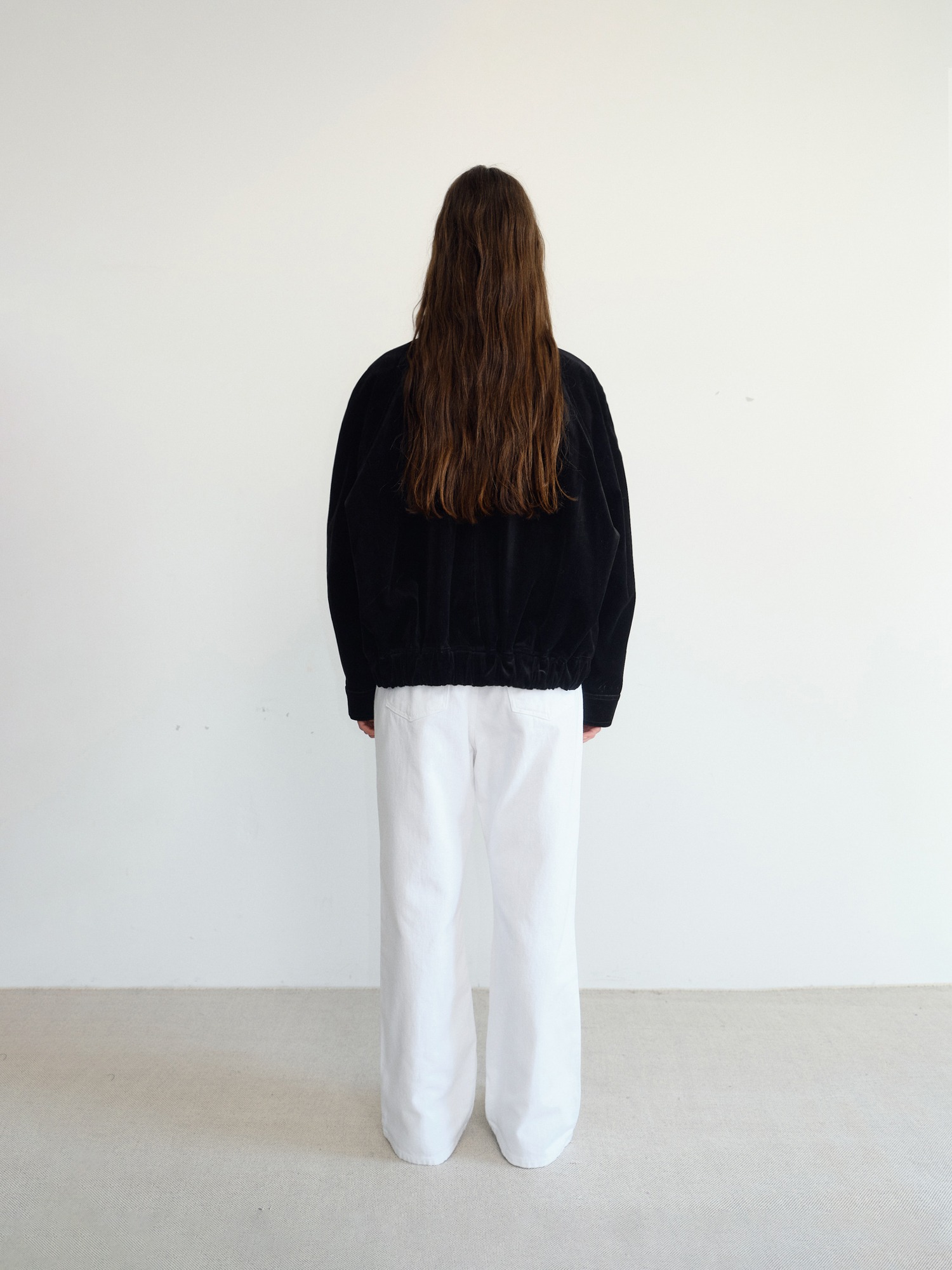 Walker Velvet Blouson [Black]