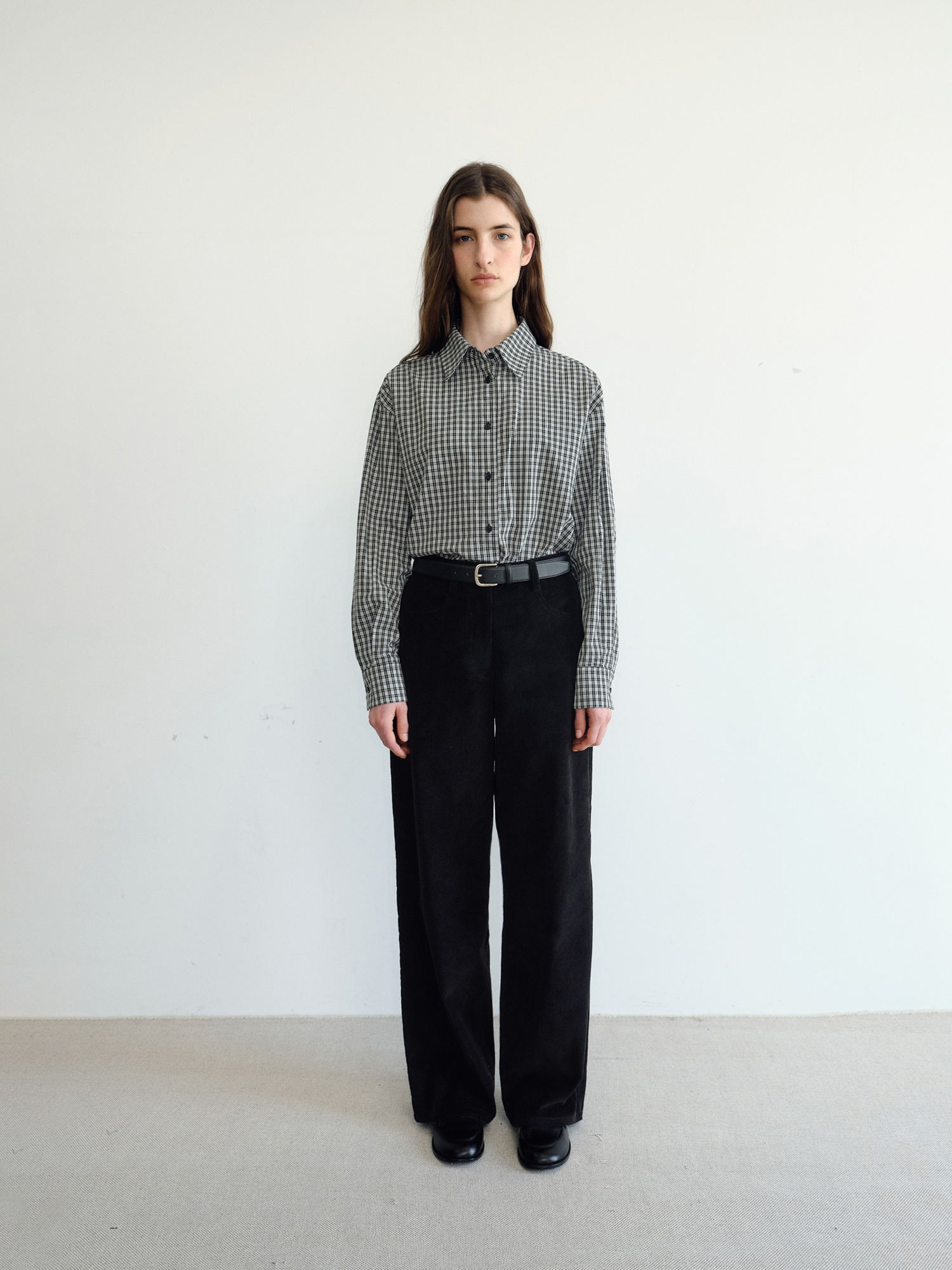 Parma Check Shirt [Black]