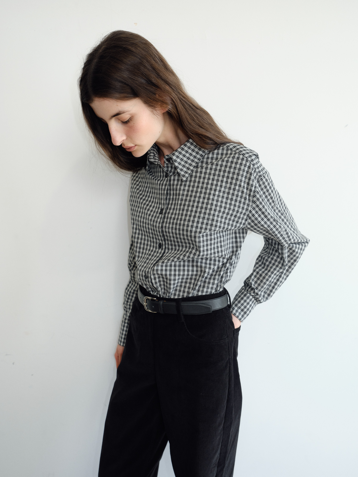 Parma Check Shirt [Black]