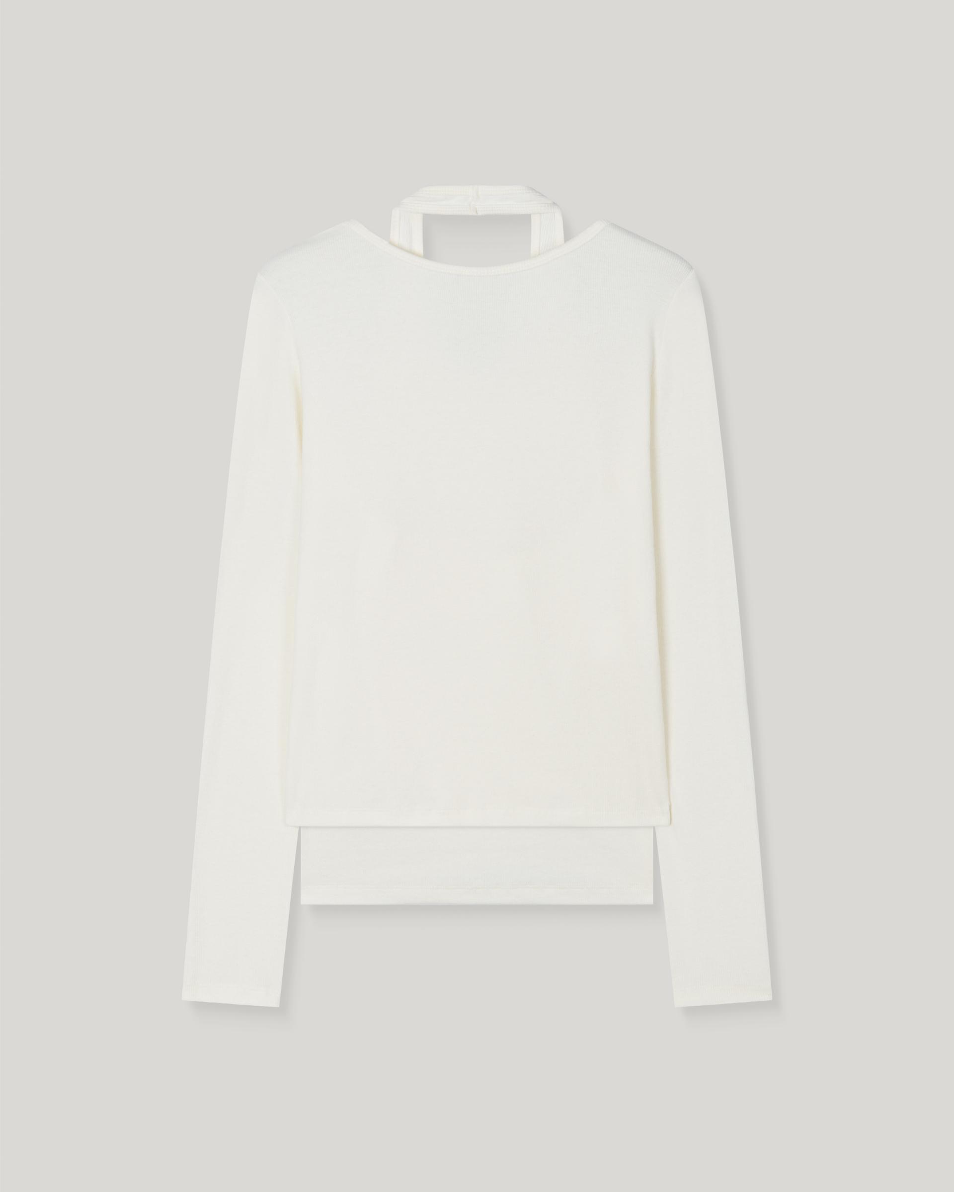 Loop Halter T-shirt [Ivory]