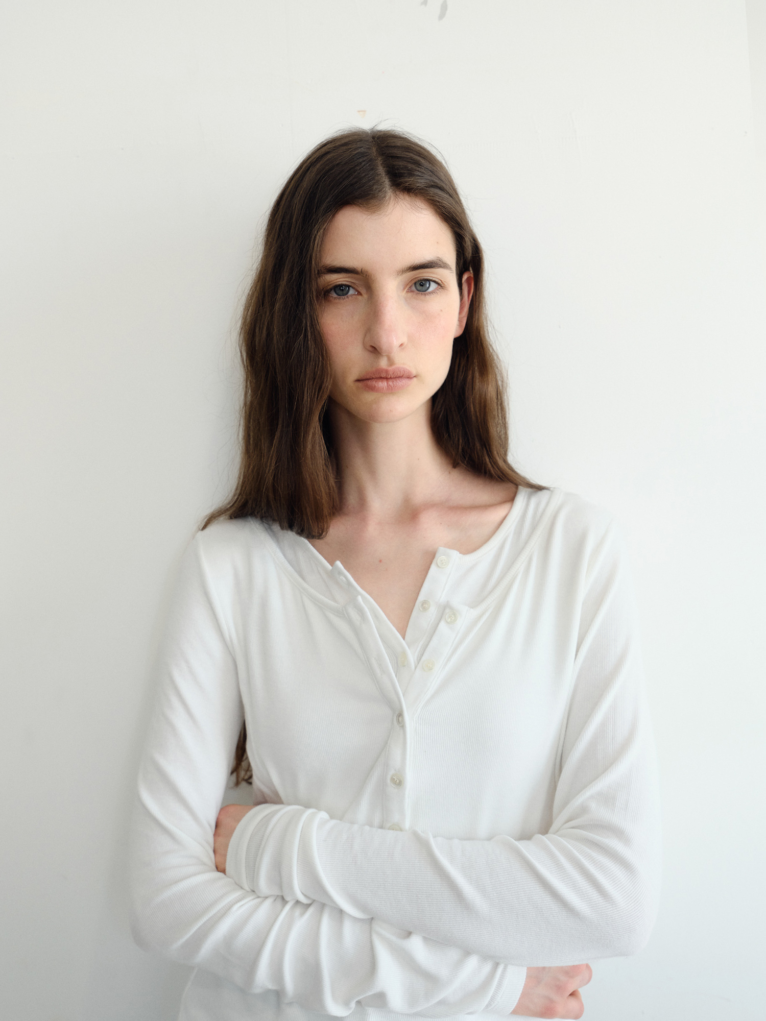 Veil Layered T-shirt [Ivory]
