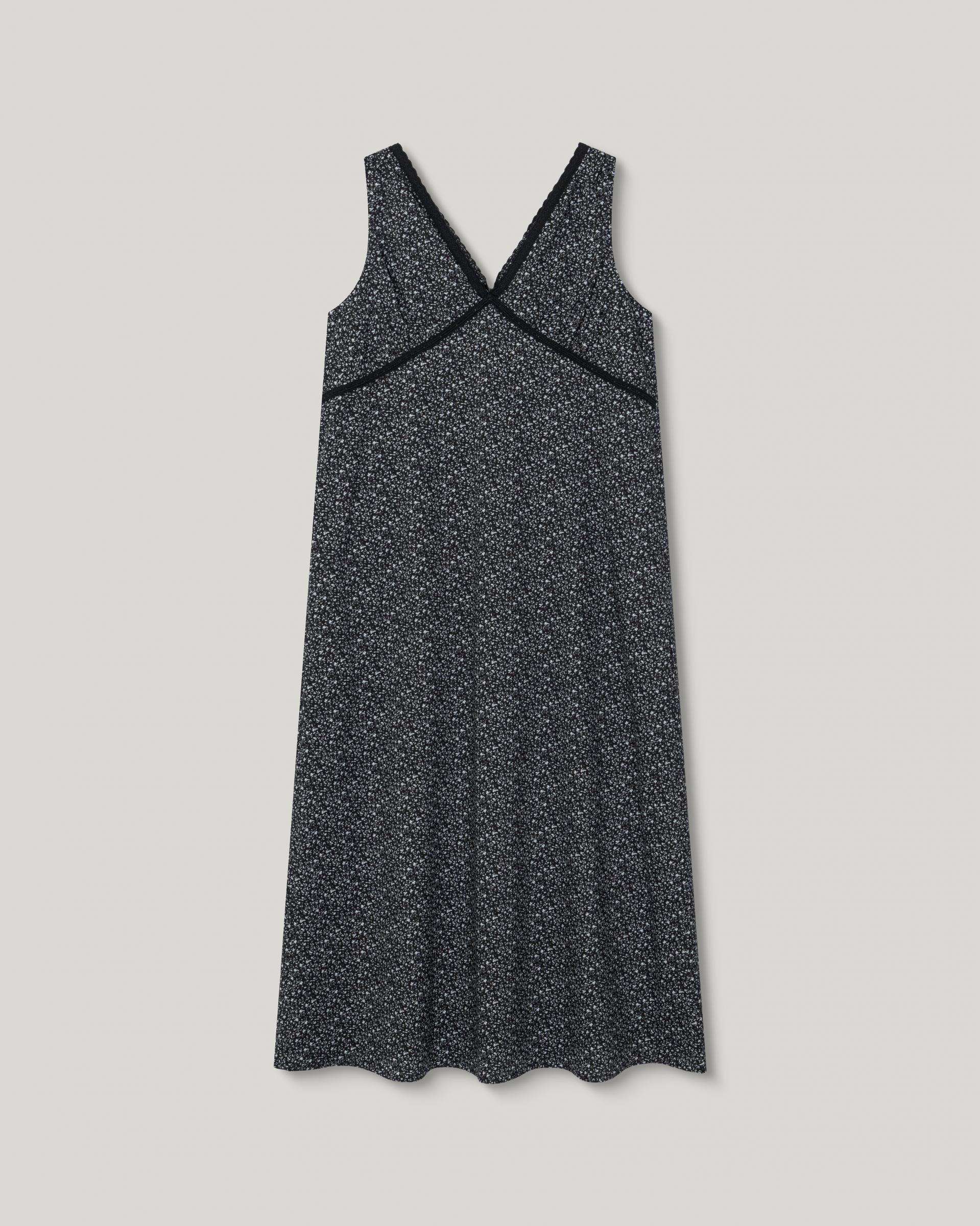 Bloom Point Dress [Black]