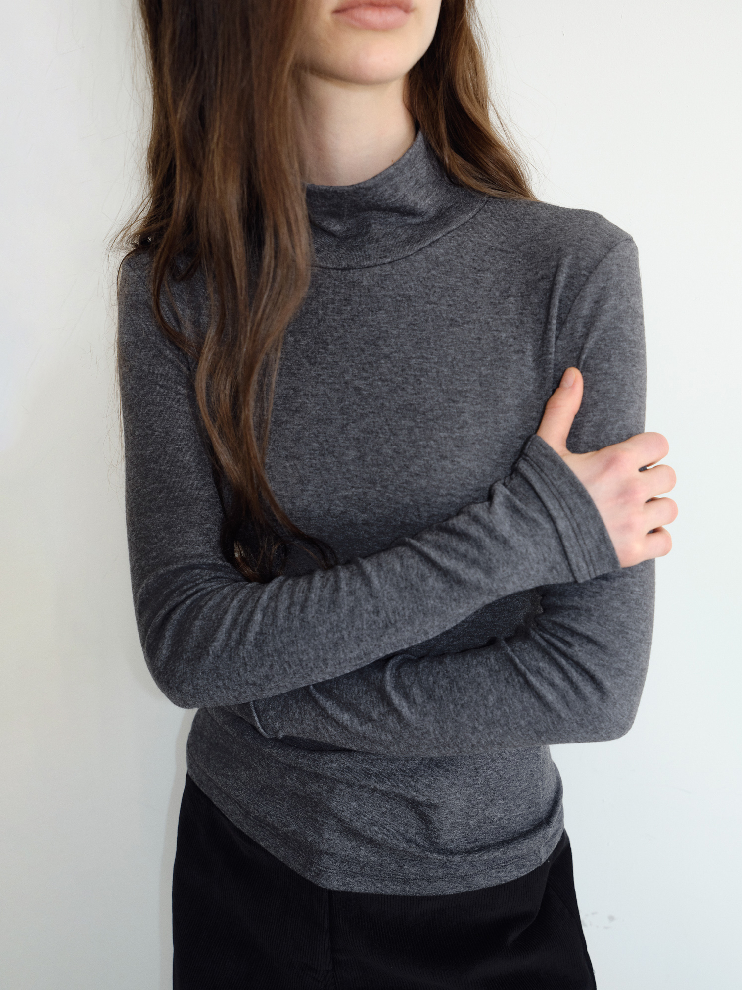 Roven Wool Turtleneck [Gray]