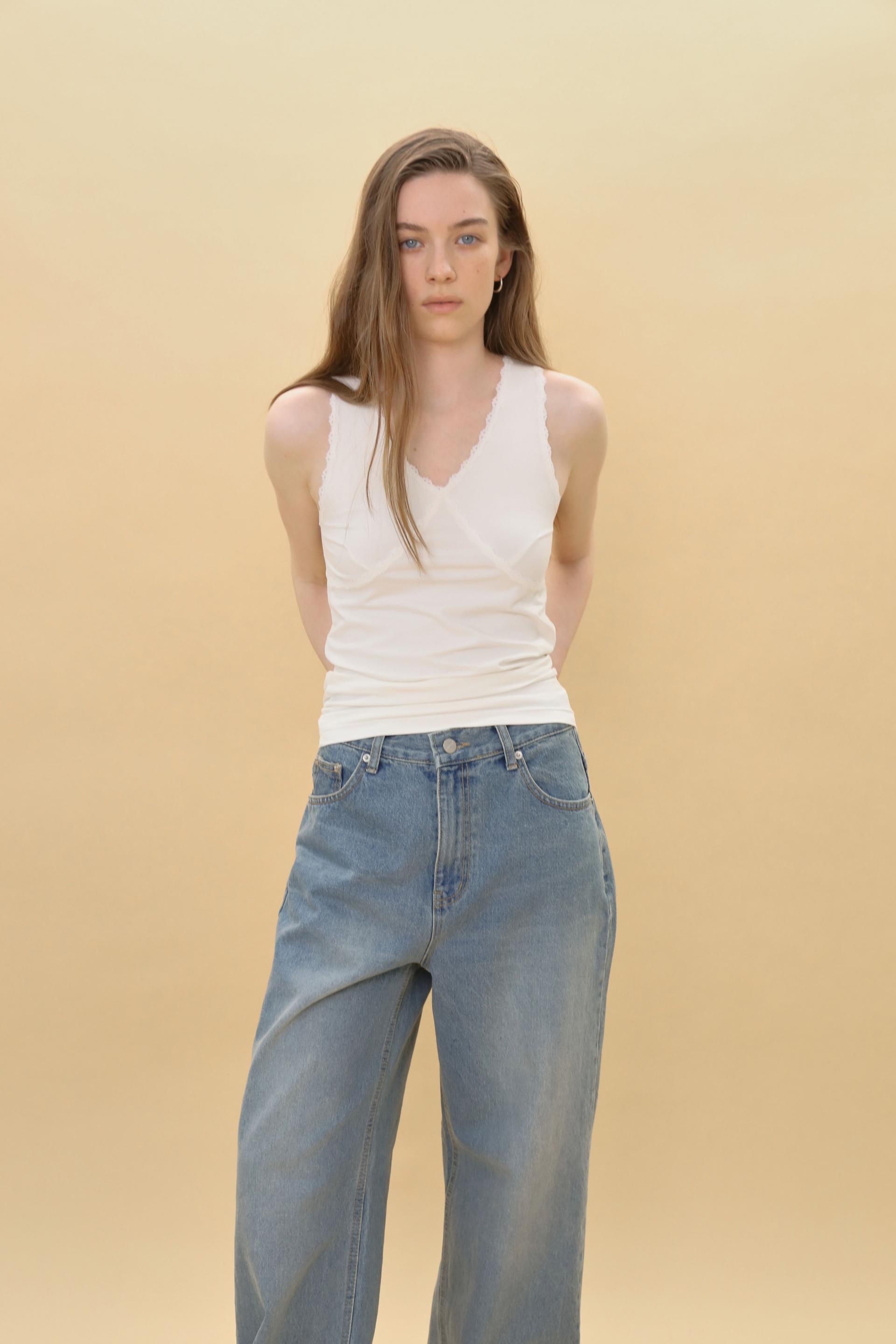 Eto Lace Sleeveless [Ivory]