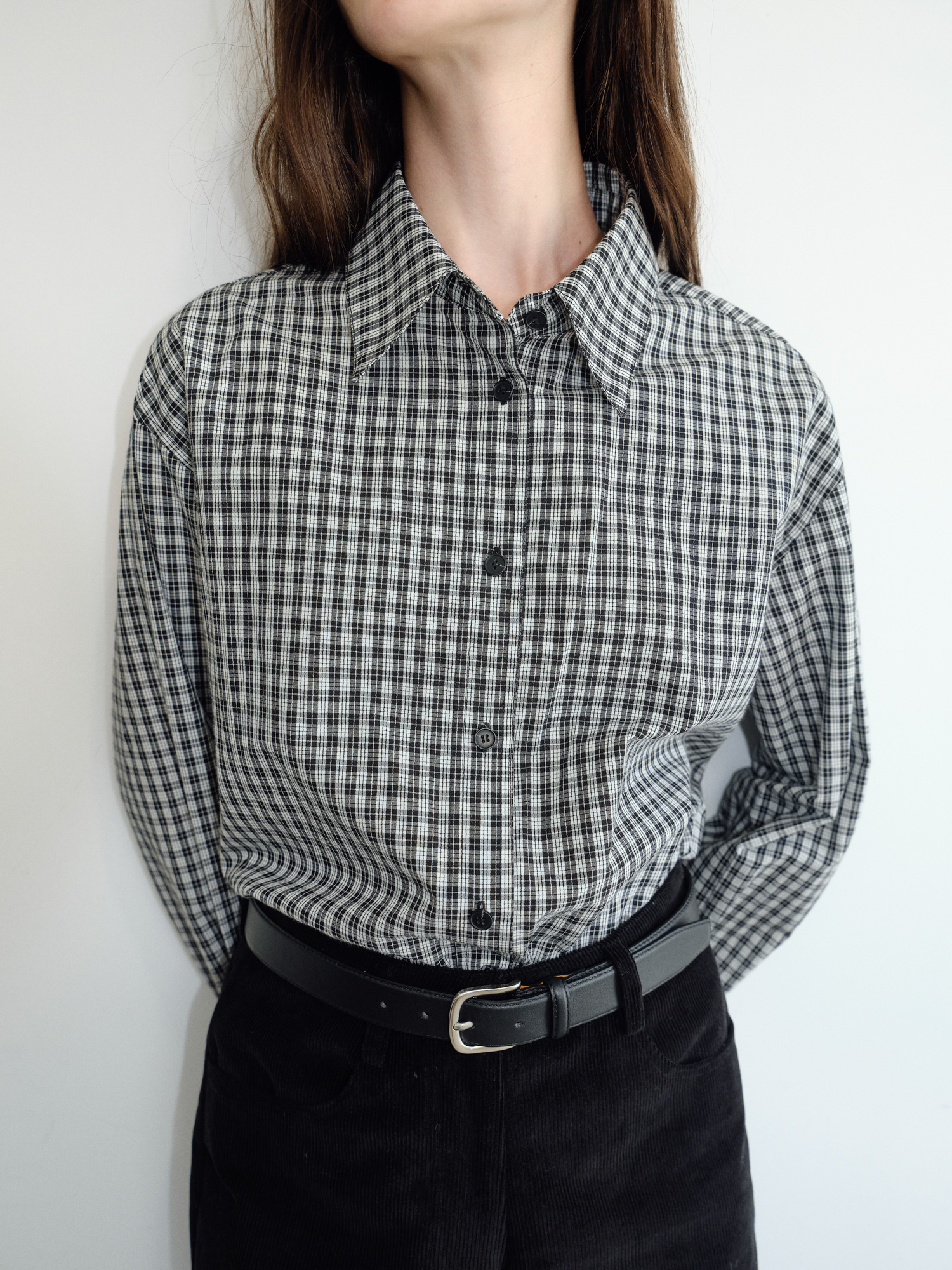 Parma Check Shirt [Black]