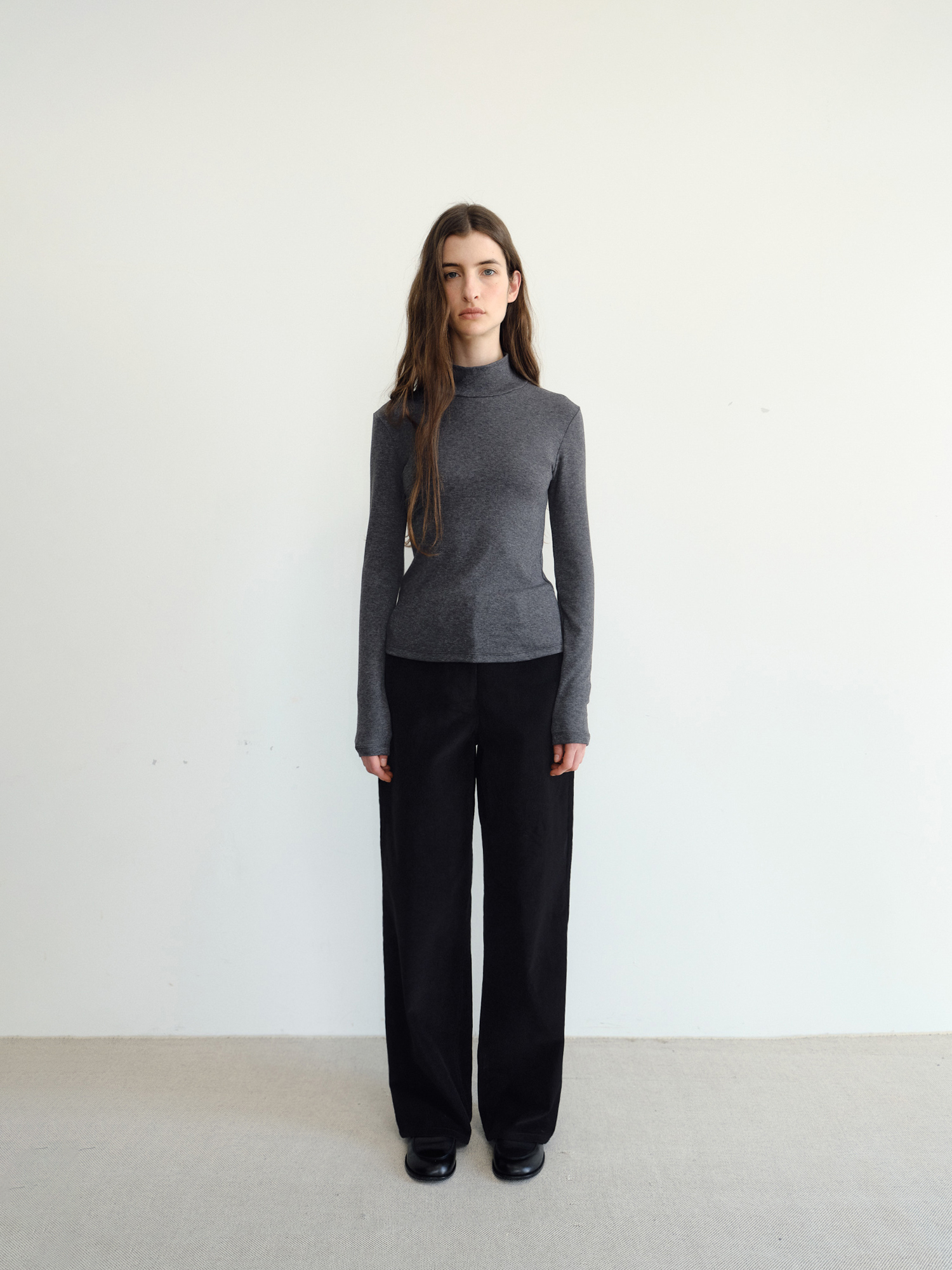 Roven Wool Turtleneck [Gray]