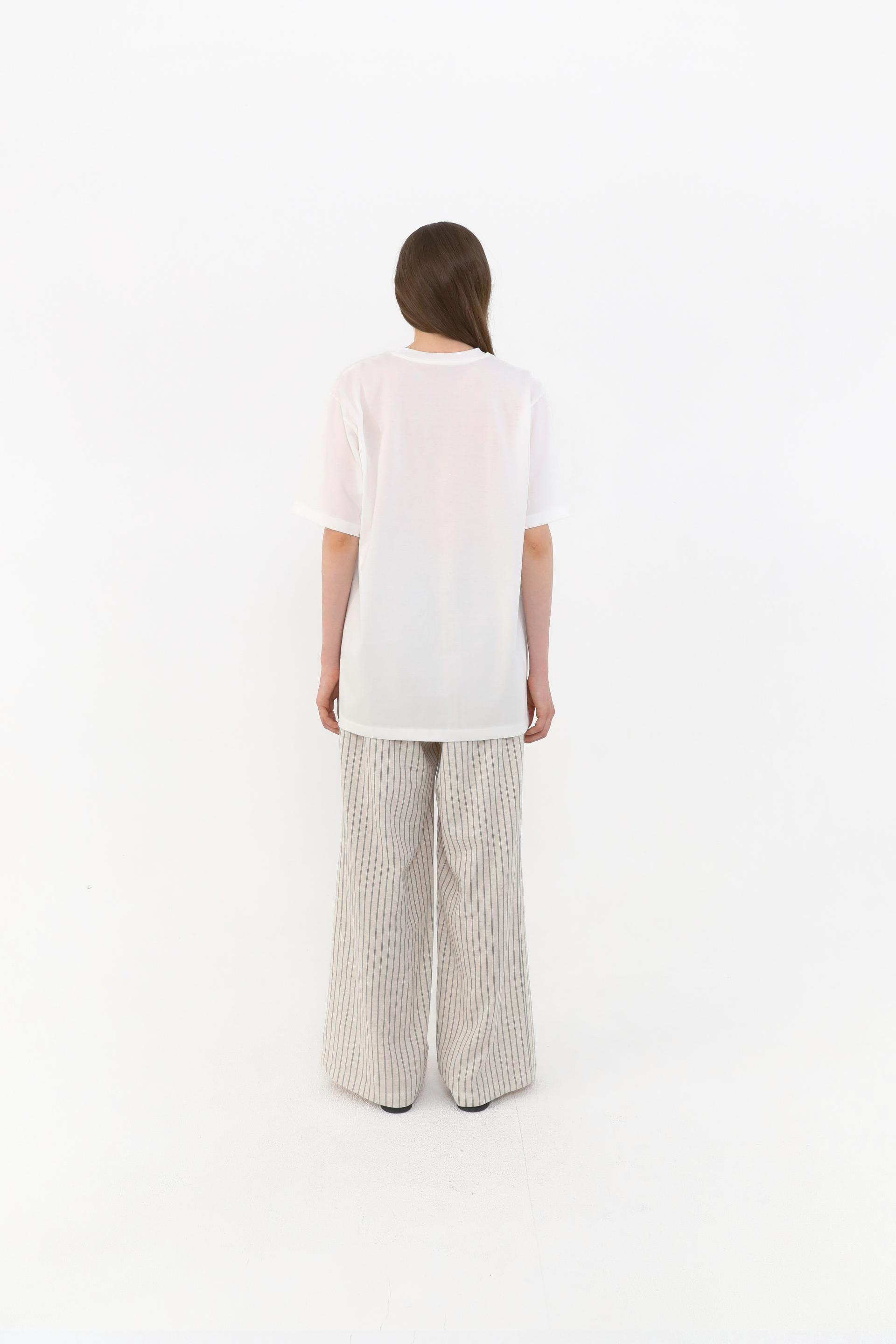 Carla X Object Drawing T-Shirt [Ivory]