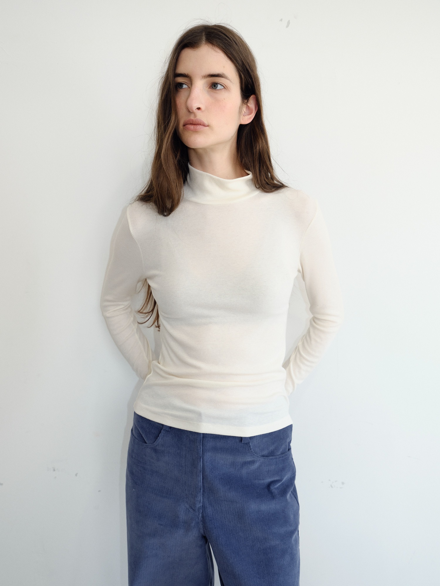 Roven Wool Turtleneck [Ivory]