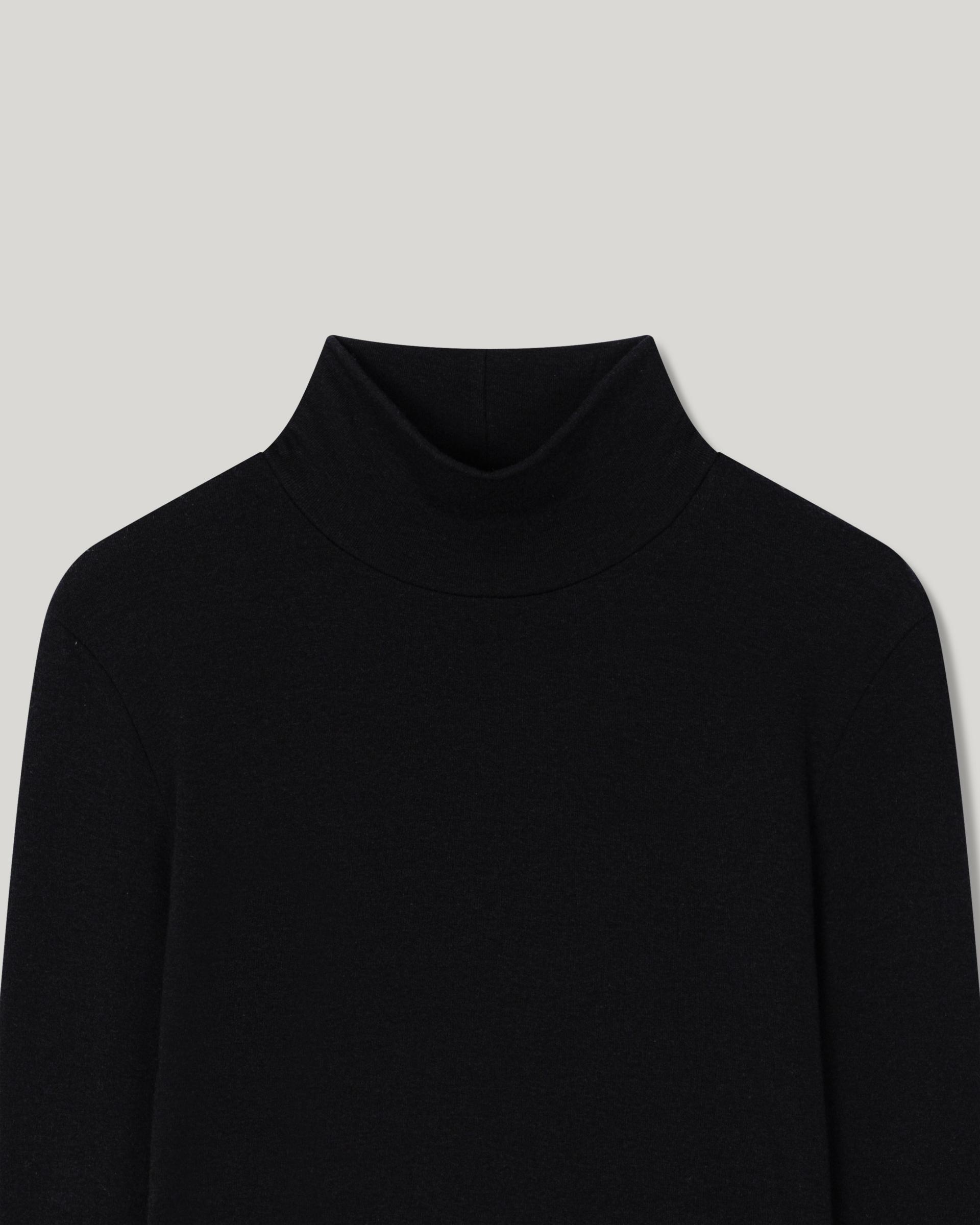 Roven Wool Turtleneck [Black]
