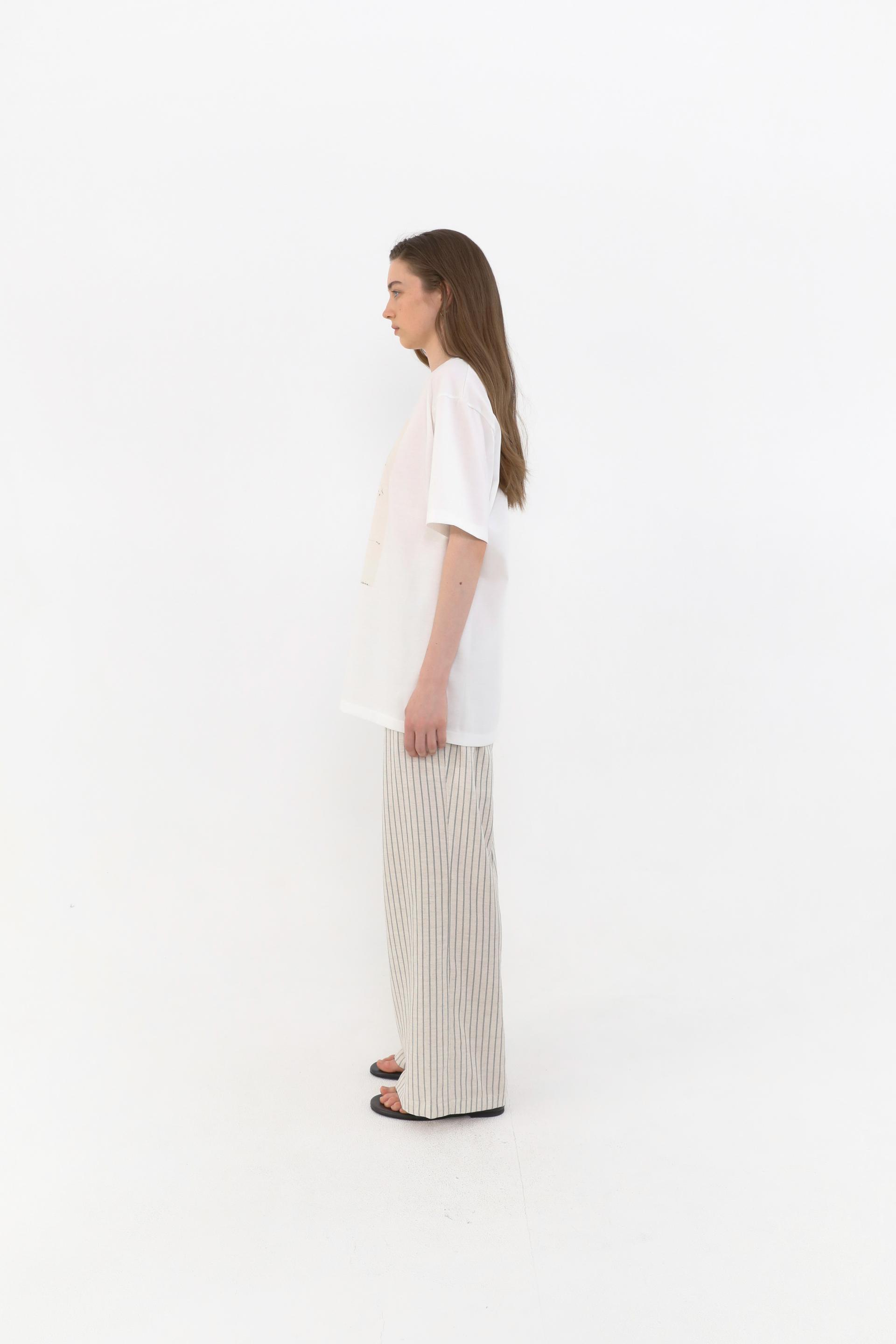 Carla X Object Drawing T-Shirt [Ivory]