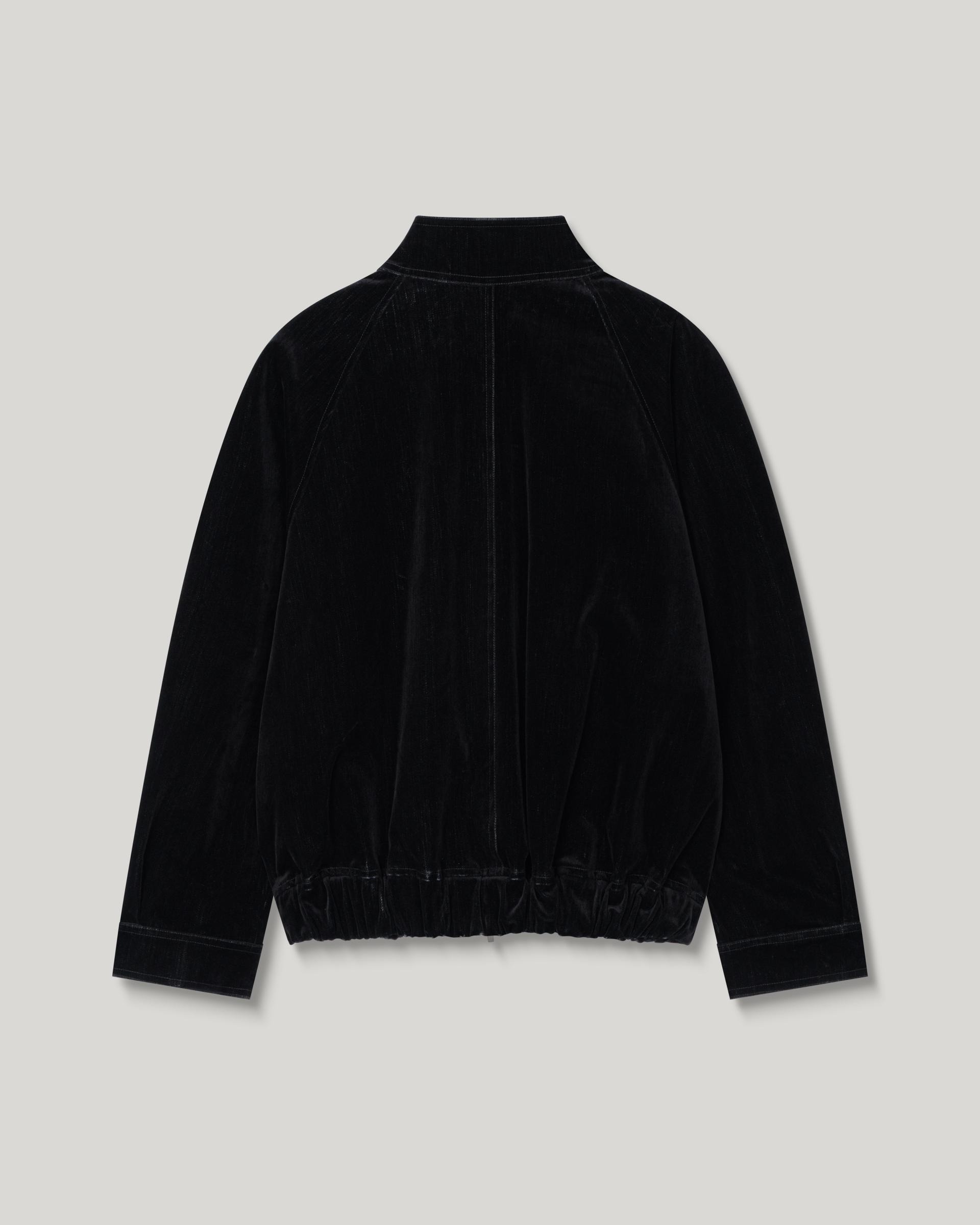 Walker Velvet Blouson [Black]