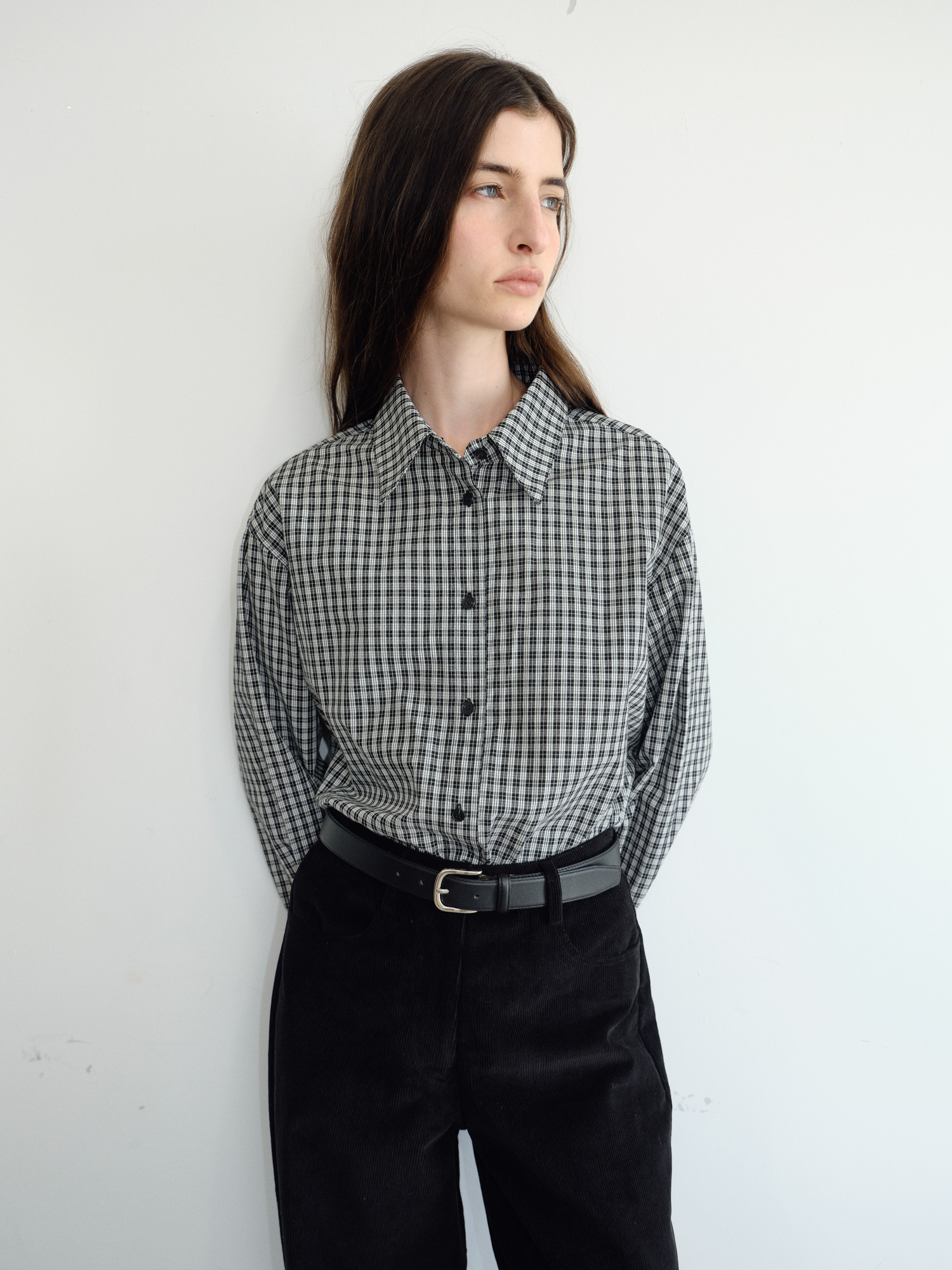 Parma Check Shirt [Black]