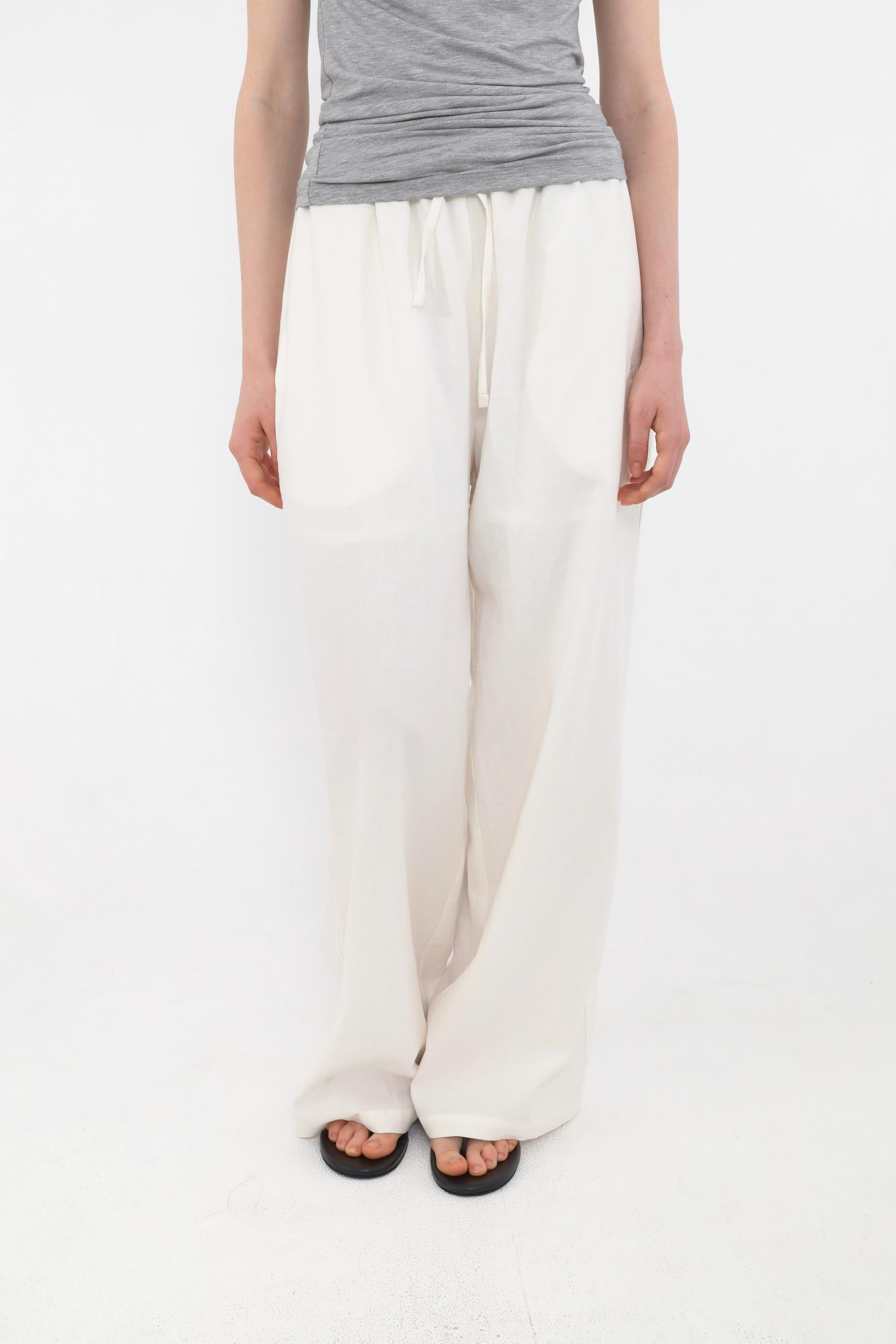 Kairo Linen Pants [Ivory]
