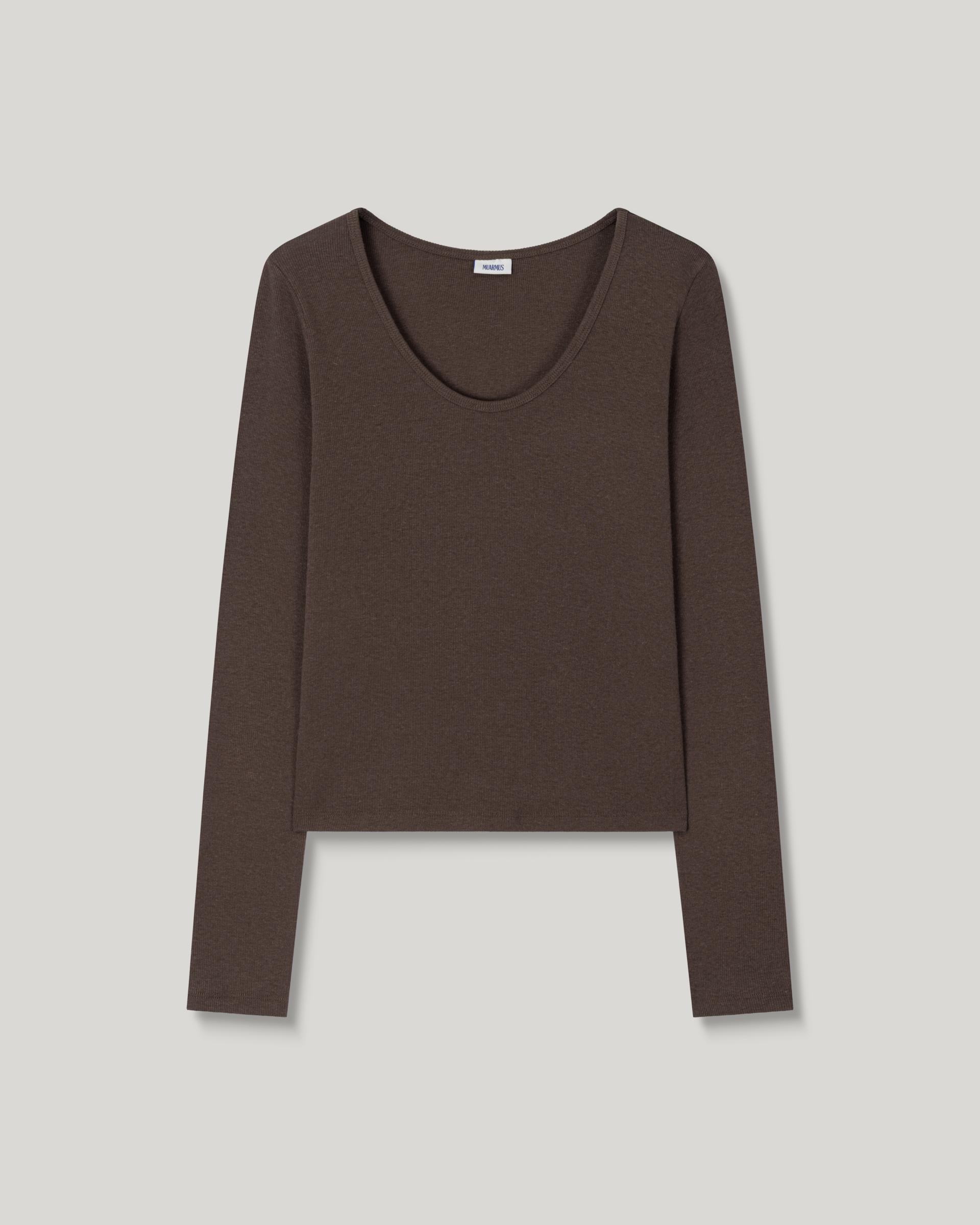 Loop Halter T-shirt [Brown]