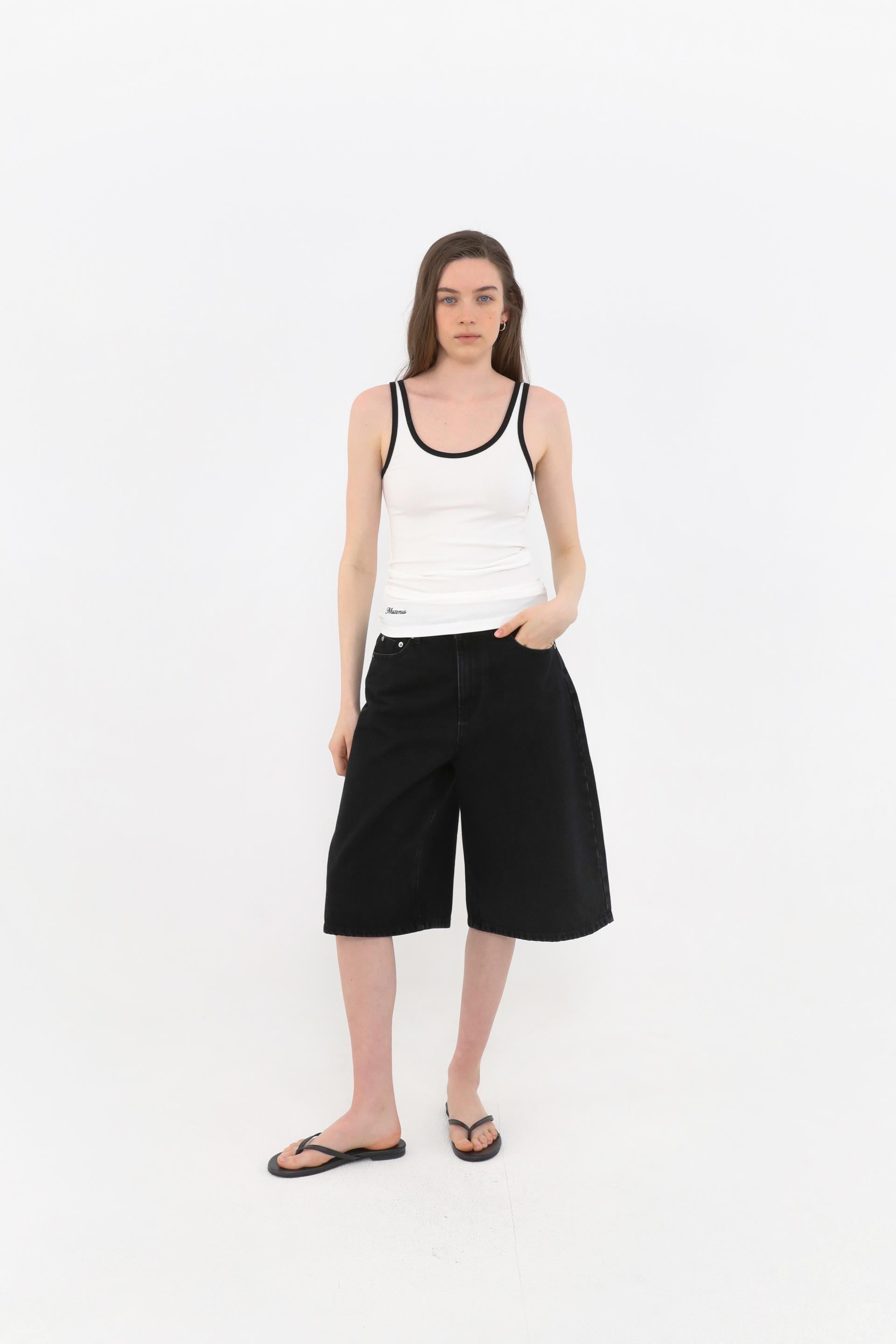 1960 Bermuda Denim [Black]