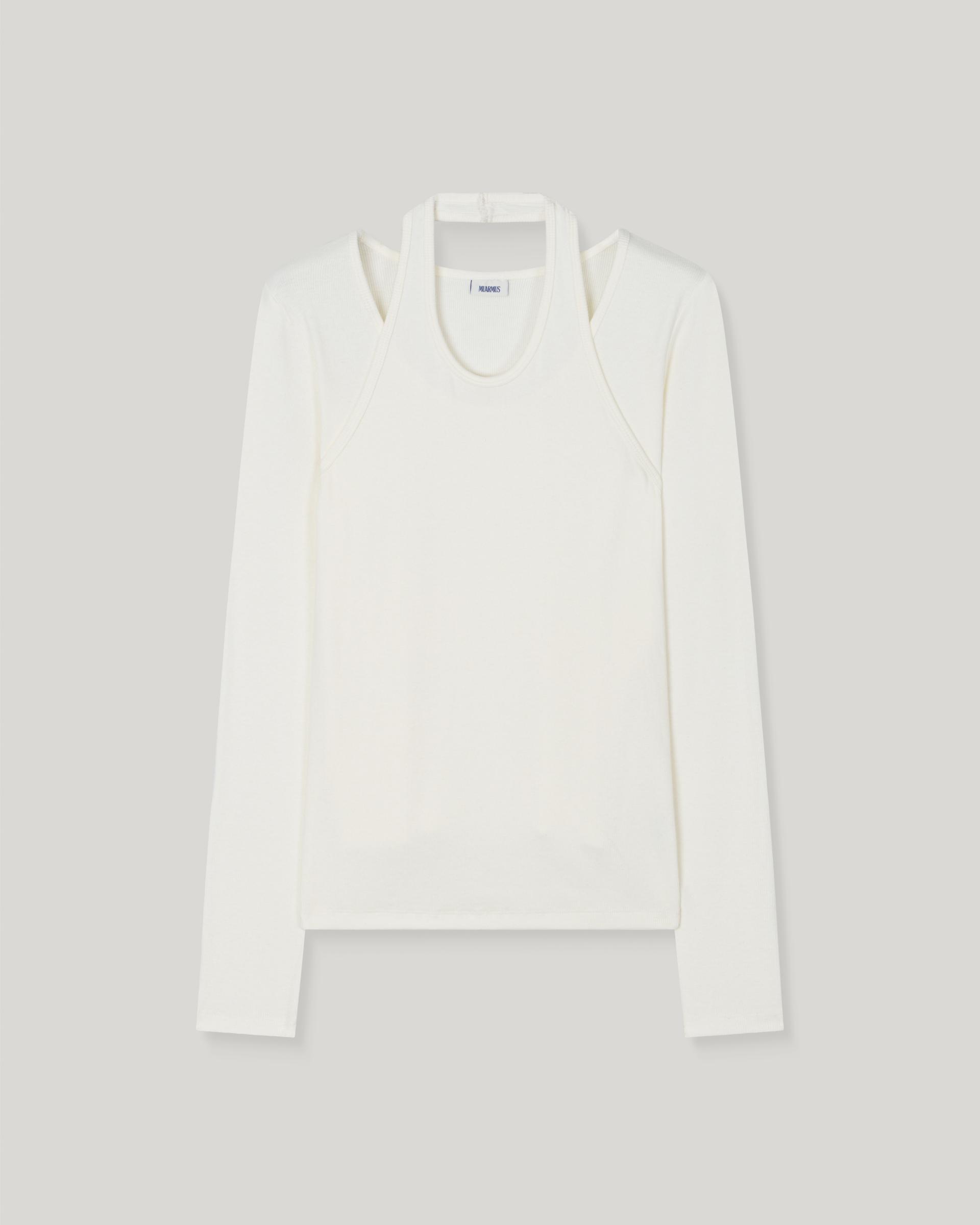 Loop Halter T-shirt [Ivory]