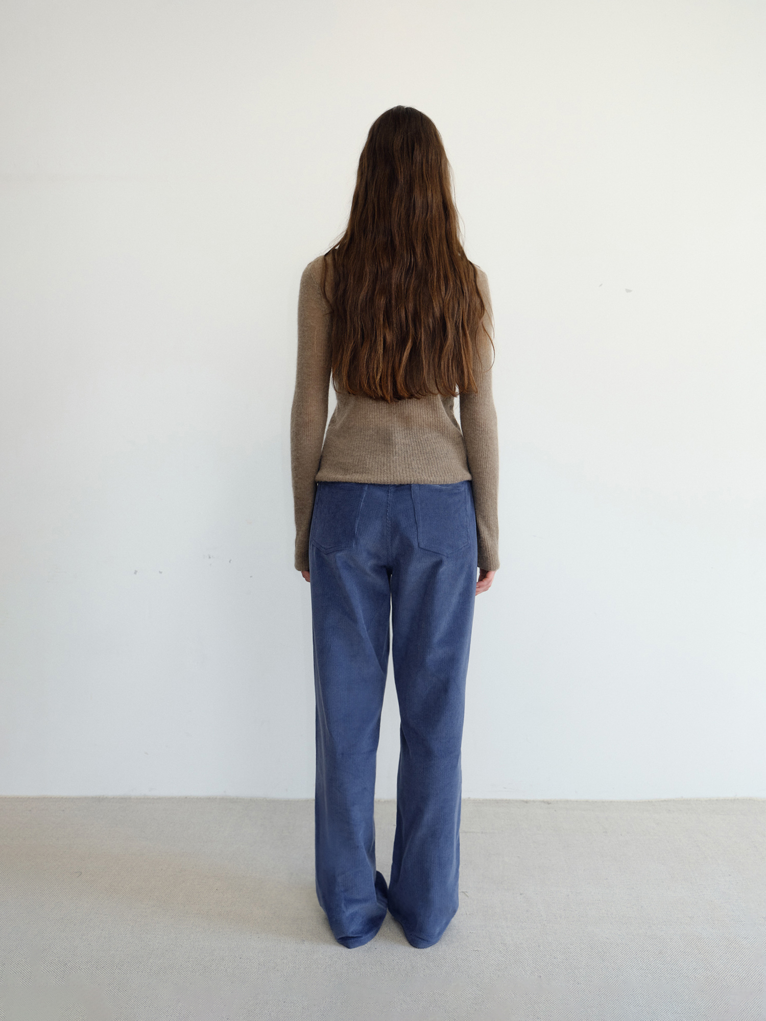 Elio Wool Knit Cardigan [Brown]