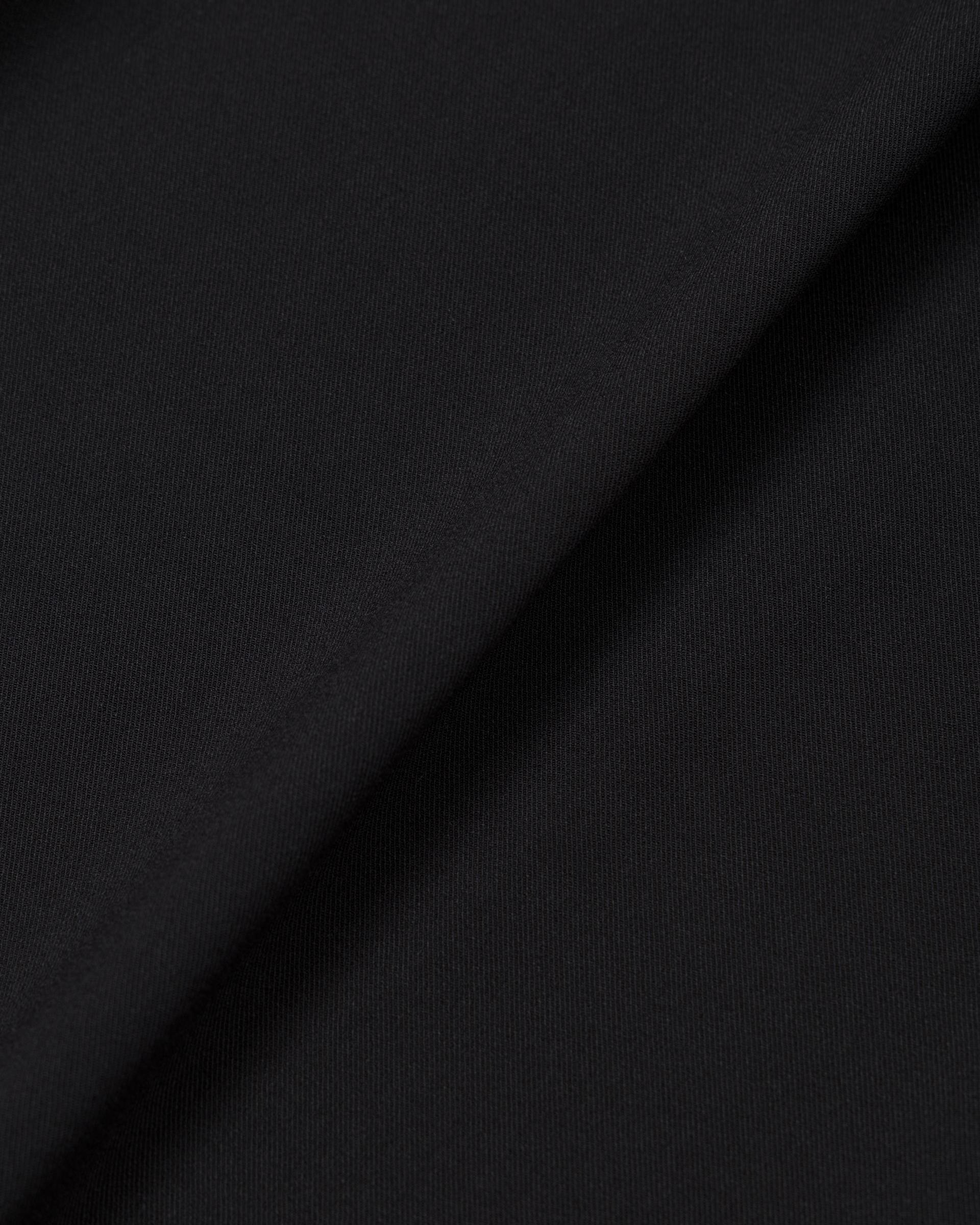 Grove Wool Wide Slacks [Black]