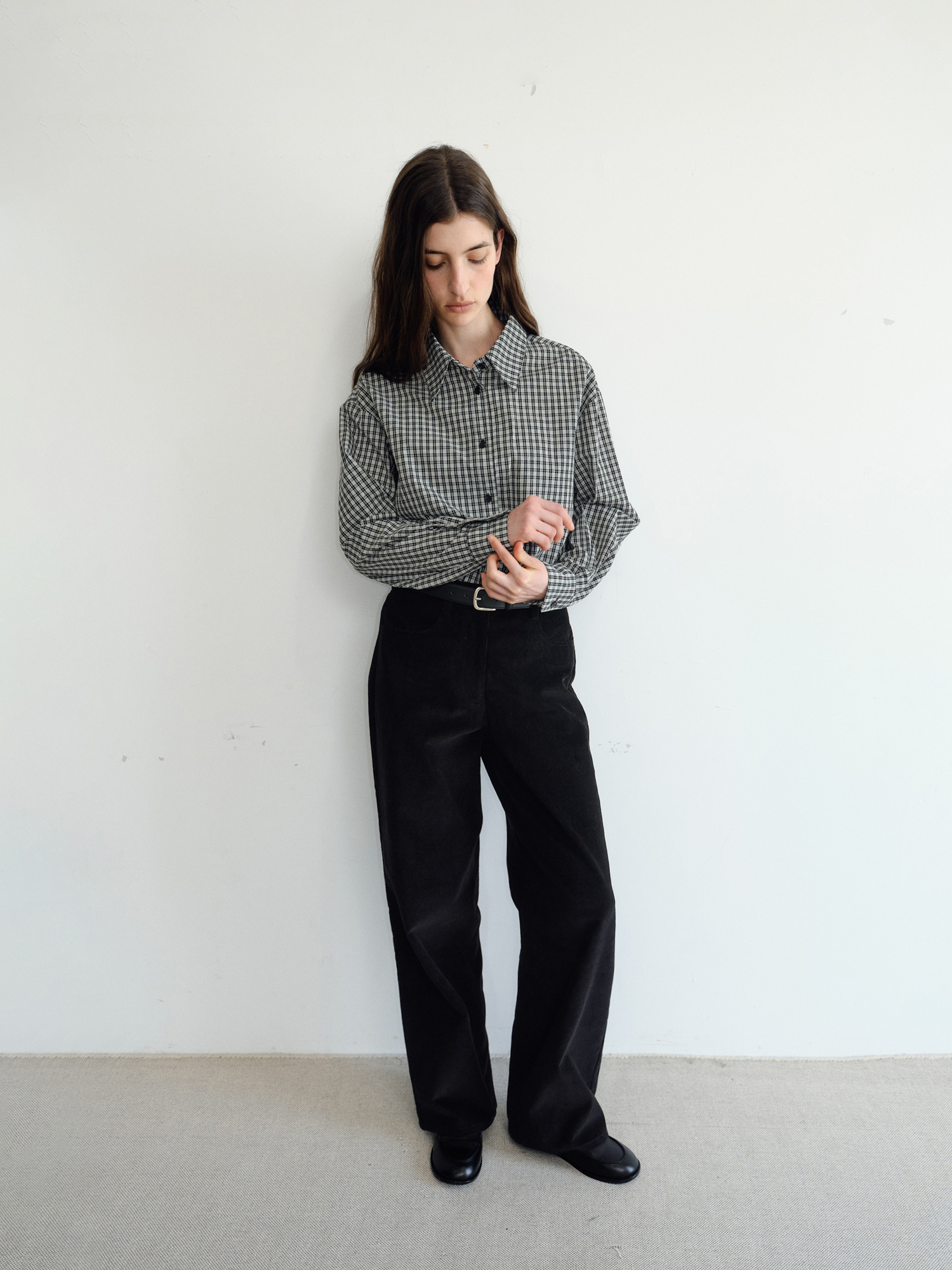Parma Check Shirt [Black]