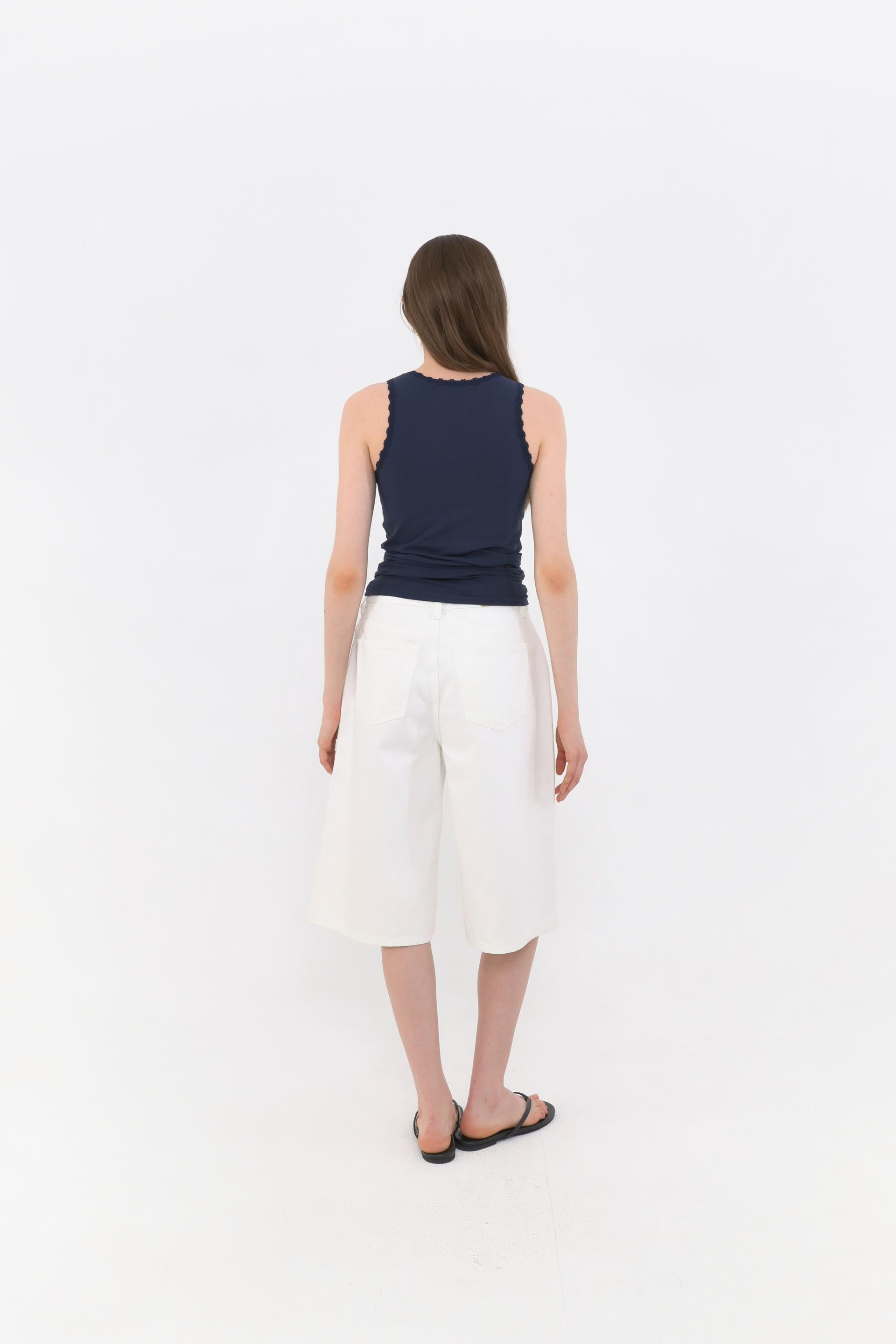 1960 Bermuda Denim [White]