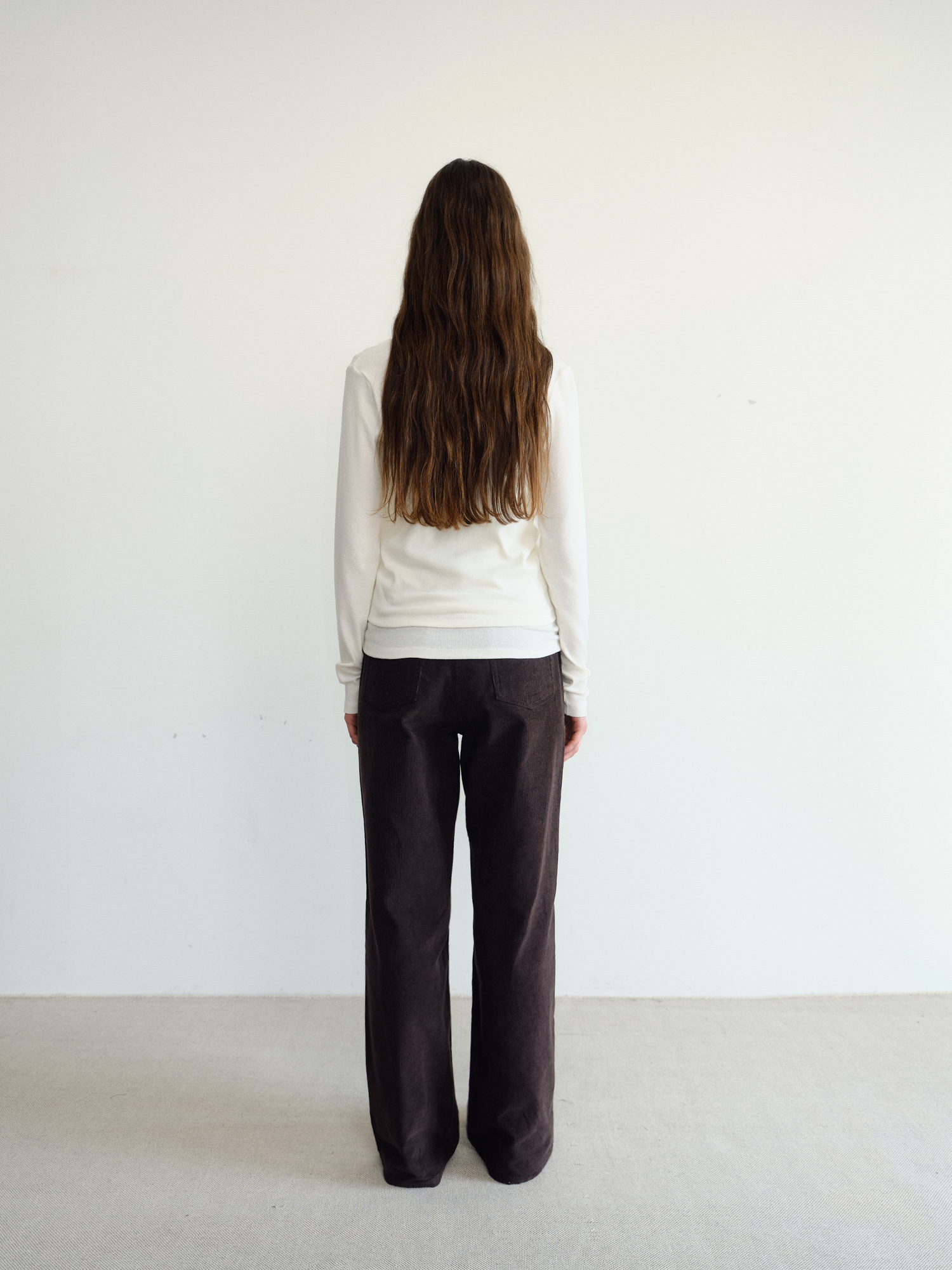 Loop Halter T-shirt [Ivory]
