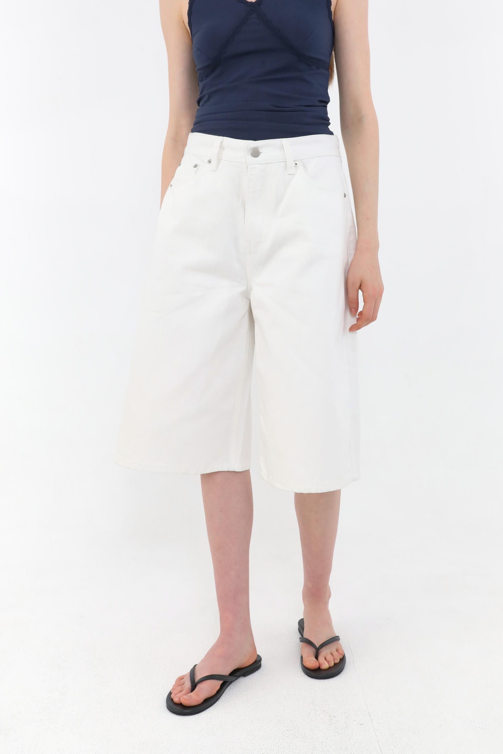 1960 Bermuda Denim [White]