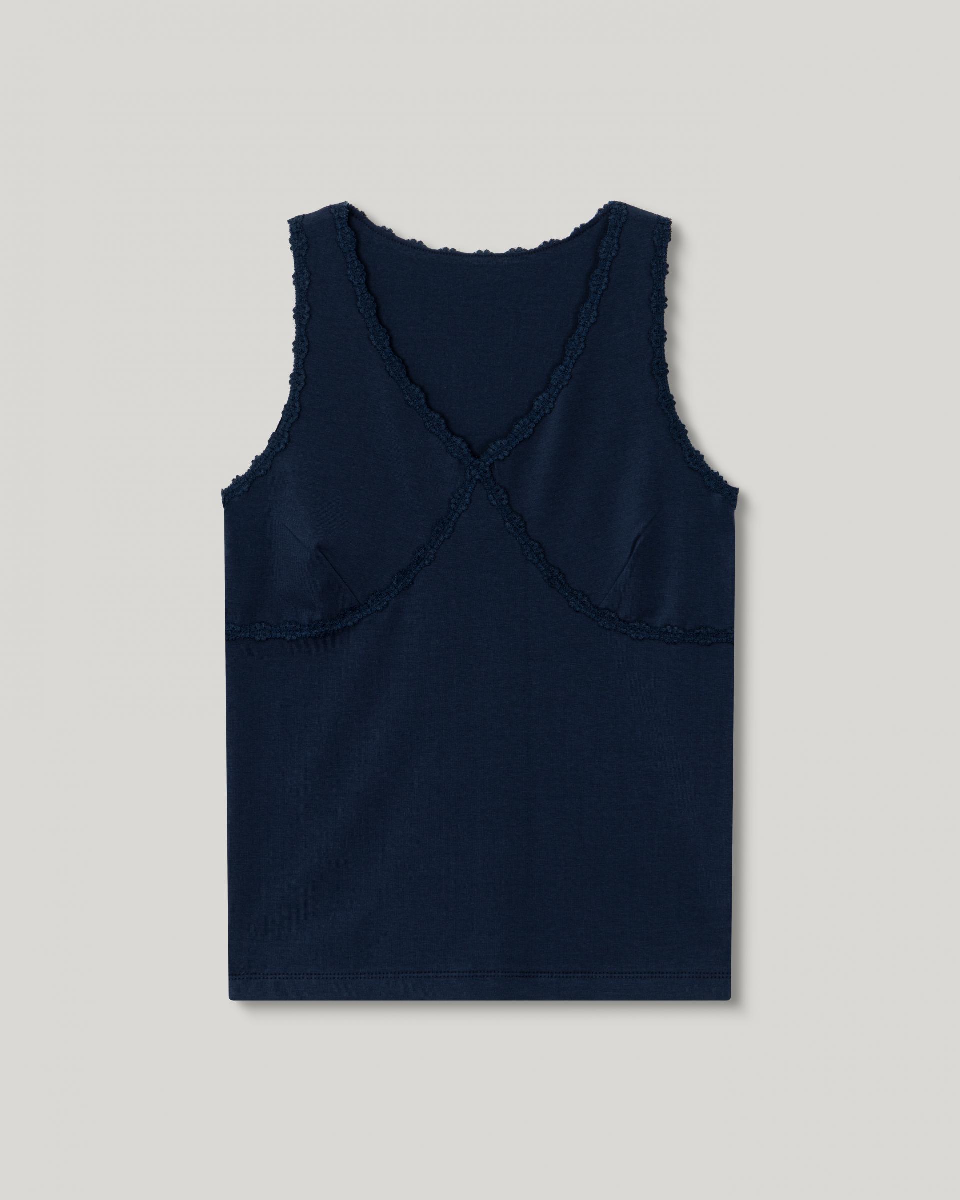 Eto Lace Sleeveless [Navy]